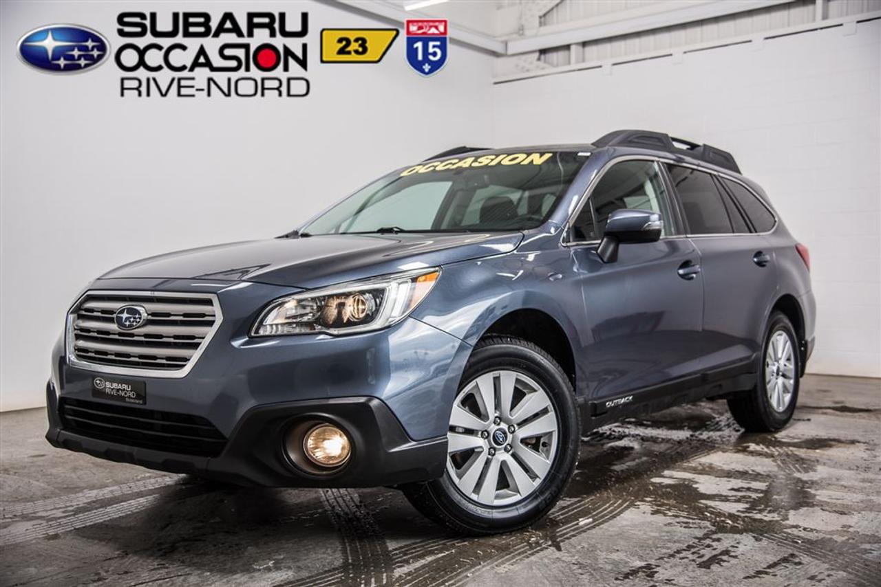 <a href=https://www.subarurivenord.com/occasion/Subaru-Outback-2015.html>https://www.subarurivenord.com/occasion/Subaru-Outback-2015.html</a>

Une seule propriétaire! INSPECTÉ EN 152 POINTS par des techniciens Subaru. Programme « Véhicules dOccasion Certifiés » disponible. Conditions en succursale.    One owner! 152-POINTS INSPECTION from factory-trained Subaru technicians. « Subaru Certified Pre-Owned Vehicles Program » available. Conditions in store.    2015 Subaru Outback Touring. Automatique, Bluetooth, Caméra de recul, Intérieur en tissus, Toit ouvrant, Jantes en alliage, Phares antibrouillards, Aileron, Sièges électrique chauffants, Air climatisé, Régulateur de vitesse, Groupe électrique, Lecteur CD/MP3/AUX/USB/Sirius/XM, Anti-patinage, Très bien équipé et Propre! Kilométrage vérifié. Balance de garantie valide jusquau 11 novembre 2019 ou 100 000 km. Garantie supplémentaire disponible. Mécanique et esthétique WOW! Conditions en succursale!    2015 Subaru Outback Touring. Automatic, Bluetooth, Back-up camera, Fabric interior, Sunroof, Alloy wheels, Fog lights, Spoiler, Electric & heated seats, Air conditioning, Cruise Control, PowerGroup, CD/MP3/AUX/USB/SiriusXM, Traction control, Very well equipped and Clean! Verified mileage. Warranty valid until November 11th, 2019 or 100000km. Additional warranty available. Mechanically and aesthetically WOW! Conditions in store!    LE PLUS GROS INVENTAIRE DE SUBARU DOCCASION AU CANADA!!   NOS HAUTS STANDARDS DE QUALITÉ, LE PLUS GRAND CHOIX AU PAYS, LE MEILLEUR RAPPORT QUALITÉ/PRIX ET UNE APPROCHE SANS PRESSION FONT DE SUBARU RIVE-NORD UNE VALEUR SÛRE POUR LACHAT DE VOTRE PROCHAIN VÉHICULE DOCCASION.    THE BIGGEST PRE-OWNED SUBARU INVENTORY IN CANADA!!  OUR HIGH QUALITY STANDARDS, THE BIGGEST INVENTORY TO CHOOSE FROM IN THE COUNTRY, THE BEST QUALITY/PRICE, AND OUR NO PRESSURE APPROACH, MAKES SUBARU RIVE-NORD A SURE BET FOR THE PURCHASE OF YOUR NEXT PRE-OWNED VEHICLE.    Pourquoi acheter toute autre marque quand on peut profiter de la fiabilité et de lincroyable traction intégrale dun Subaru Outback!!! WWW.SUBARURIVENORD.COM    Why buy any other brand when you can enjoy the incredible reliability and an AWD Subaru Outback!!! WWW.SUBARURIVENORD.COM