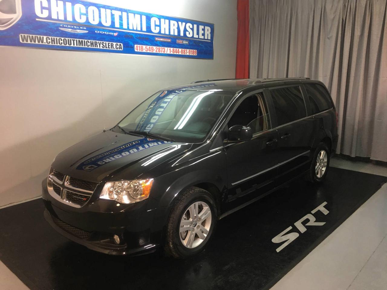 Used 2017 Dodge Grand Caravan CREW Stow'N Go for sale in Chicoutimi, QC