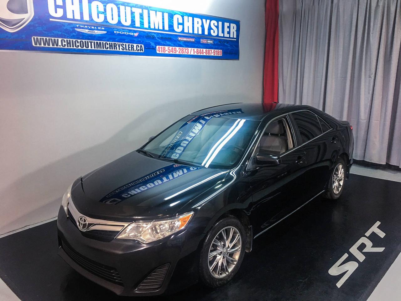 <a href=https://www.chicoutimichryslerdodge.com/occasion/Toyota-Camry-2012.html>https://www.chicoutimichryslerdodge.com/occasion/Toyota-Camry-2012.html</a>

Jamais accidenté

OUVERT DU LUNDI AU JEUDI DE 9H à 21H ET LE VENDREDI DE 9H à 17H

Chicoutimi Chrysler, département doccasion vous offre une variété de voitures doccasion à PRIX COMPÉTITIF sur le marché. 

Procurez-vous, en toute confiance, un véhicule doccasion inspecté et mise à jour par une équipe de professionnels certifiés. 

Satisfaction garantie avec Privilège déchange de 30 jours.

-Inspection en 85 points 
-Mise à jour effectuée
-Financement sur place 
-Rapport Carproof fourni gratuitement 
-LIVRAISON RAPIDE, 1re, 2e, 3e CHANCE AU CRÉDIT DISPONIBLE!

Venez consulter votre spécialiste du financement sur place.

Notre mission: vous offrir une expérience dachat INCOMPARABLE

Venez profitez de linventaire de véhicules doccasion Chrysler de Chicoutimi Chrysler.

829, boul. Talbot, Chicoutimi, QC G7H 4B5 
Tél.: 418-549-2873
Sans frais: 1-800-361-2873
 	  Contactez-nous  

Voyez en encore plus sur https://www.chicoutimichryslerdodge.com