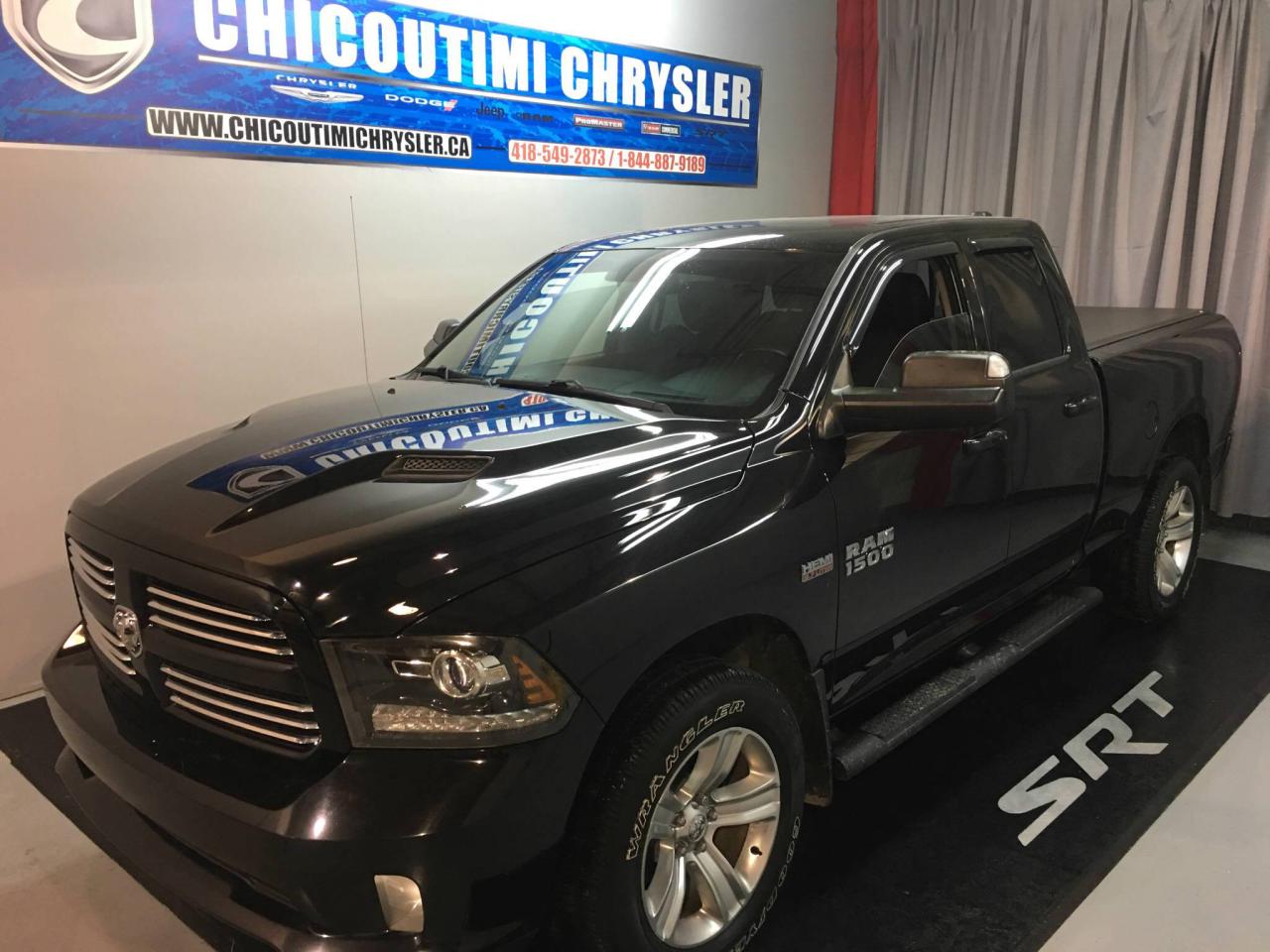 Used 2013 Ram 1500 Cabine quad 4RM, 140,5 po Sport for sale in Chicoutimi, QC