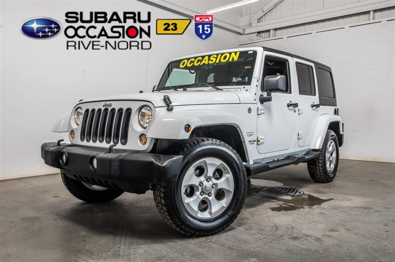Used 2014 Jeep Wrangler Unltd Sahara for sale in Boisbriand, QC