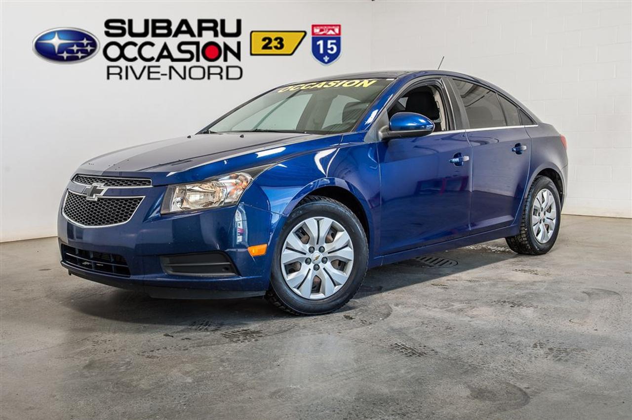 <a href=https://www.subarurivenord.com/occasion/Chevrolet-Cruze-2012.html>https://www.subarurivenord.com/occasion/Chevrolet-Cruze-2012.html</a>

JAMAIS ACCIDENTÉ! Un seul propriétaire! Repris en échange dun de nos client, ne provient pas de lencan. INSPECTION SÉCURITAIRE FAITE! Pour une conduite en toute sécurité, digne dun vrai concessionnaire de confiance. Conditions en succursale.ACCIDENT FREE! One owner! Trade in, not an auction vehicle. SAFETY INSPECTION DONE! For safe driving, worthy of a real dealer of confidence. Conditions in store.2012 Chevrolet Cruze. Automatique,Bluetooth,Intérieur en tissus,Air climatisé, Régulateur de vitesse, Groupe électrique, Lecteur CD/AUX, Anti-patinage, Bien équipé et propre! Kilométrage vérifié. Garantie supplémentaire disponible. Mécanique et esthétique WOW! Conditions en succursale!2012 Chevrolet Cruze. Automatic, Bluetooth,Fabric interior,Air conditioning, Cruise Control, PowerGroup, CD/AUX, Traction control, Well equiped and clean! Verified mileage. Additional warranty available. Mechanically and aesthetically WOW! Conditions in store!PLUS DE 200 VÉHICULES DOCCASION EN INVENTAIRE.Nos hauts standards de qualité, un très large inventaire, le meilleur rapport qualité/prix et une approche sans pression font de Subaru Rive-Nord et Occasion Rive-Nord des valeurs sûres pour lachat de votre prochain véhicule doccasion!MORE THEN 200 PRE-OWNED VEHICLES IN STOCK.Our high quality standard, a very large inventory, best quality/price ratio and no pressure approach make Subaru Rive-Nord and Occasion Rive-Nord a safe bet for the purchase of your next pre-owned vehicle!WWW.SUBARURIVENORD.COM