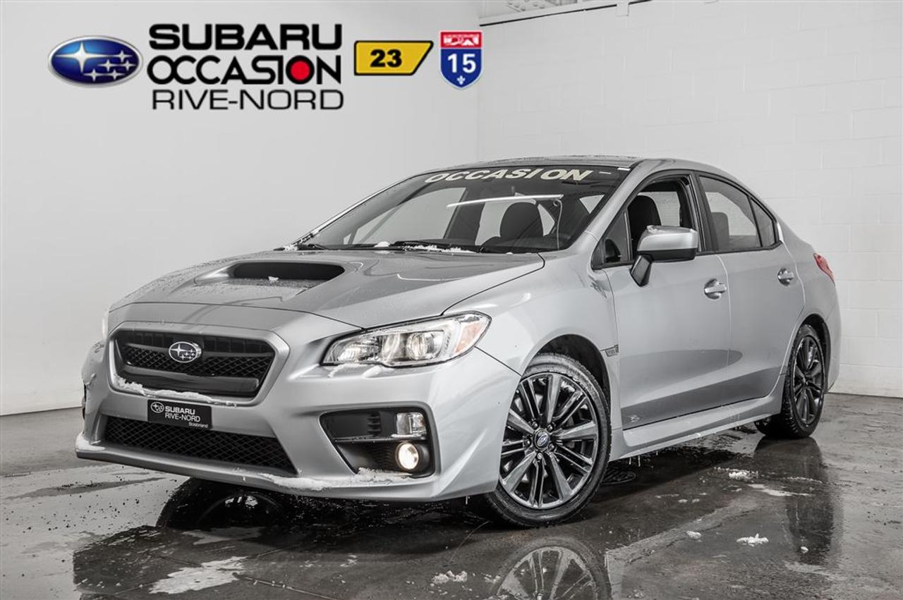 <a href=https://www.subarurivenord.com/occasion/Subaru-WRX-2016.html>https://www.subarurivenord.com/occasion/Subaru-WRX-2016.html</a>

JAMAIS ACCIDENTÉ!! UN SEUL PROPRIÉTAIRE! BAS KILO! Repris en échange dun de nos client, ne provient pas de lencan. INSPECTÉ EN 152 POINTS par des techniciens Subaru. Programme « Véhicules dOccasion Certifiés » disponible. Conditions en succursale.    ACCIDENT FREE!! ONE OWNER! LOW KILO! Trade in, not an auction vehicle. 152-POINTS INSPECTION from factory-trained Subaru technicians. « Subaru Certified Pre-Owned Vehicles Program » available. Conditions in store.    2016 Subaru WRX. Automatique, Bluetooth, Caméra de recul, Intérieur en tissus, Jantes en alliage, Sièges chauffants, Air climatisé, Régulateur de vitesse, Groupe électrique, Lecteur CD/MP3/AUX/USB, Anti-patinage, Bien équipé et comme neuf! Kilométrage vérifié. Balance de garantie valide jusquau 27 août 2020 ou 100 000 km. Garantie supplémentaire disponible. Mécanique et esthétique WOW! Conditions en succursale!    2016 Subaru WRX. Automatic, Bluetooth, Back-up camera, Fabric interior, Alloy wheels, Heated seats , Air conditioning, Cruise Control, PowerGroup, CD/MP3/AUX/USB, Traction control, Well equiped and Like new! Verified mileage. Warranty valid until August 27th, 2020 or 100 000km. Additional warranty available. Mechanically and aesthetically WOW! Conditions in store!      LE PLUS GROS INVENTAIRE DE SUBARU DOCCASION AU CANADA!!   NOS HAUTS STANDARDS DE QUALITÉ, LE PLUS GRAND CHOIX AU PAYS, LE MEILLEUR RAPPORT QUALITÉ/PRIX ET UNE APPROCHE SANS PRESSION FONT DE SUBARU RIVE-NORD UNE VALEUR SÛRE POUR LACHAT DE VOTRE PROCHAIN VÉHICULE DOCCASION.    THE BIGGEST PRE-OWNED SUBARU INVENTORY IN CANADA!!  OUR HIGH QUALITY STANDARDS, THE BIGGEST INVENTORY TO CHOOSE FROM IN THE COUNTRY, THE BEST QUALITY/PRICE, AND OUR NO PRESSURE APPROACH, MAKES SUBARU RIVE-NORD A SHURE BET FOR THE PURCHASE OF YOUR NEXT PRE-OWNED VEHICLE.    Pourquoi acheter toute autre marque quand on peut profiter de la fiabilité et de lincroyable traction intégrale dun Subaru!!! WWW.SUBARURIVENORD.COM     Why buy any other brand when you can enjoy the incredible reliability and an AWD Subaru !! WWW.SUBARURIVENORD.COM