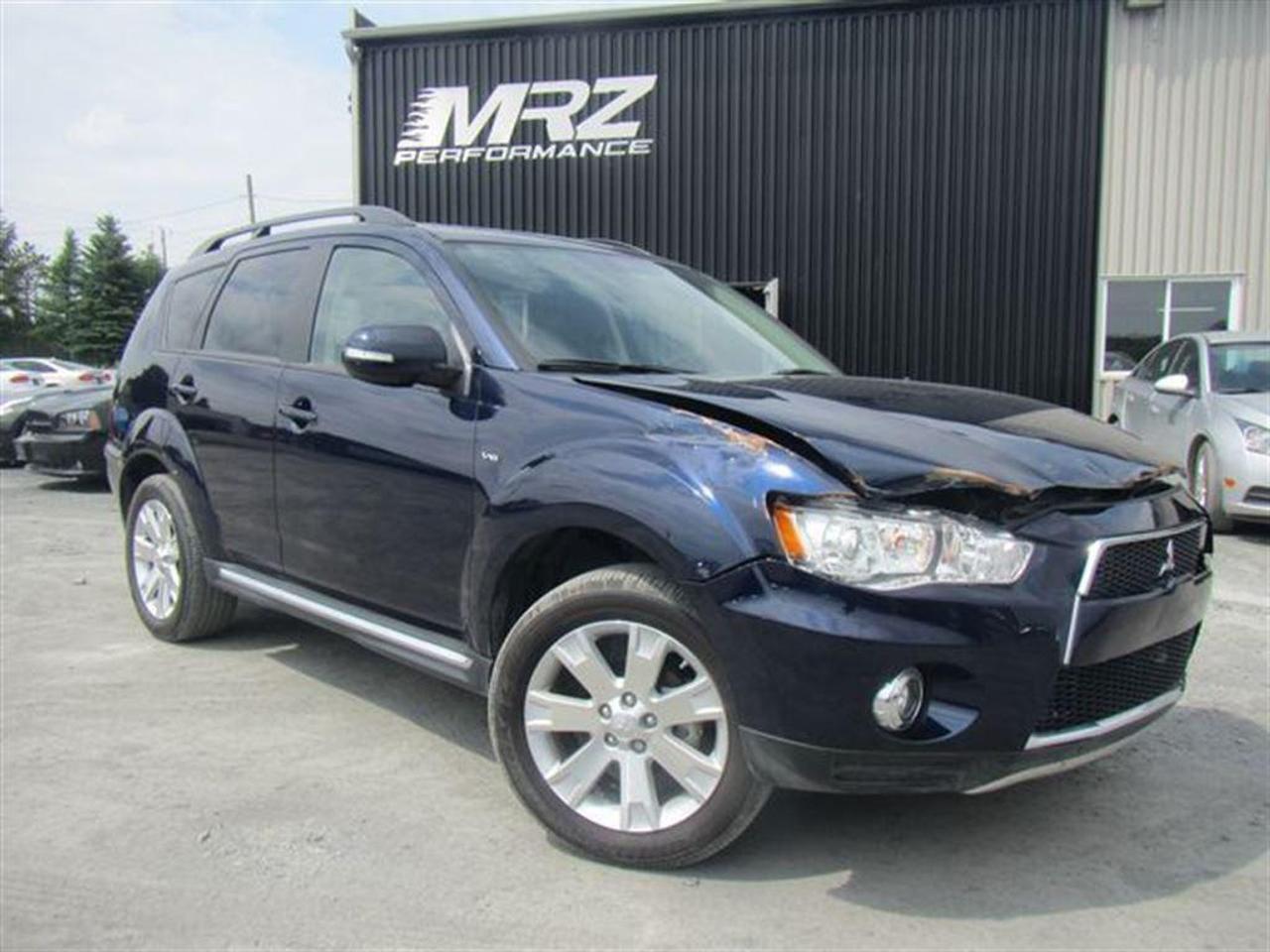 <a href=https://www.autoaubaine.com/Mitsubishi-Outlander-c6851760.html>https://www.autoaubaine.com/Mitsubishi-Outlander-c6851760.html</a>

** Garantie 5ans/100 000km sur groupe moto-propulseur à partir de la dms et MRZ ajoute 3mois/5000km sur lensemble (3ans dorigine étant terminé) si remis à neuf chez MRZ ou 5ans/100 000km moto-propulseur seulement à partir de la dms si acheté endommagé ** ÉCONOMIE GARANTIE DE 10% et même plus dans la majorité des cas! ** Service inégalé - Financement avantageux - Échanges acceptés - On équivaut la garantie dorigine! ** Cest LENGAGEMENT MRZ - découvrez en tous les avantages au www.MRZPERFORMANCE.com et en magasin **

Mitsubishi Outlander XLS AWC (AWD) 2013 Bleu foncé - COMME NEUF!! - Vraiment très belle couleur!! À voir absolument! - * Visitez le WWW.MRZPERFORMANCE.COM pour tous les détails et beaucoup plus de photos! * - Très beau VUS à ne pas manquer! Moteur V6 3.0l développant plus de 230 hp avec transmission automatique à 6 rapports - Traction intégrale S-AWC ( Super All Wheels Control ) - 7 passagers - Très bas kilométrage! Seulement 3100km!!! Comme neuf! - Le Outlander le plus équipé possible!! Mags 18, Intérieur en cuir noir - Sièges chauffants - Toit ouvrant, Shifter au volant, Sélecteur de mode de conduite, Système de son Rockford Fosgate Punch Premium de 710 W avec sub dans la valise, 7 passagers, Tout électrique, Phares Xénon, A/C, lecteur CD, Cruise control, Tail lamp au LED, Fog lights, Rack de toit, Commandes au volant, Vitres et miroirs électriques, 2 Clés intelligentes, caméra de recul, ETC!!! Accidenté léger, seulement à lavant du véhicule. Besoin du hood, ailes av, lumières av, bumper avant, renfort avant, grille, support de rad, radiateur, condenseur et fans. Tous les ballons et ceintures sont intacts ( Très important car très cher neuf chez Mitsubishi ). Nous pouvons vous fournir les pièces nécessaires à la réparation de ce véhicule à prix très compétitif. Disponible tel quel ou réparé par des professionnels et inspecté par la SAAQ - Très facilement réparable!! Mécanique, suspension et direction Okay. ** VGA CANADIEN / SALVAGE TITLE** ? AUCUN CAMOUFLAGE DE DOMMAGES SUR NOS VÉHICULES! Super propre! Belle occasion davoir un beau Outlander XLS à une fraction du prix dun neuf! Valeur à neuf de plus de 41 000$. PLUSIEURS AUTRES VUS / MULTI-SEGMENT EN STOCK!! Venez-nous voir ou allez visiter notre site internet pour plus dinformations!- Nhésitez pas à nous rejoindre avec vos questions! Automobiles MRZ, la référence dans laccidenté léger au Québec! WE SPEAK ENGLISH PLEASE CONTACT US - MRZ IS THE VEHICLE CAR EXPORT AND IMPORT SPECIALIST - USA - AFRICA - MIDDLE EAST - EUROPE - MRZ EST LE SPÉCIALISTE EN EXPORTATION et IMPORTATION DE VÉHICULES - USA - AFRIQUE - EUROPE - PROCHE ORIENT - Visitez-nous aussi sur Facebook - Merci!