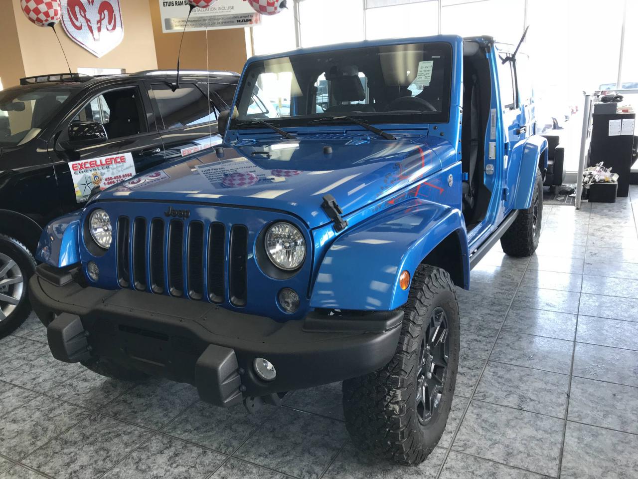 Used 2016 Jeep Wrangler Modèle Sahara 4 portes traction intégral for sale in Vaudreuil-Dorion, QC