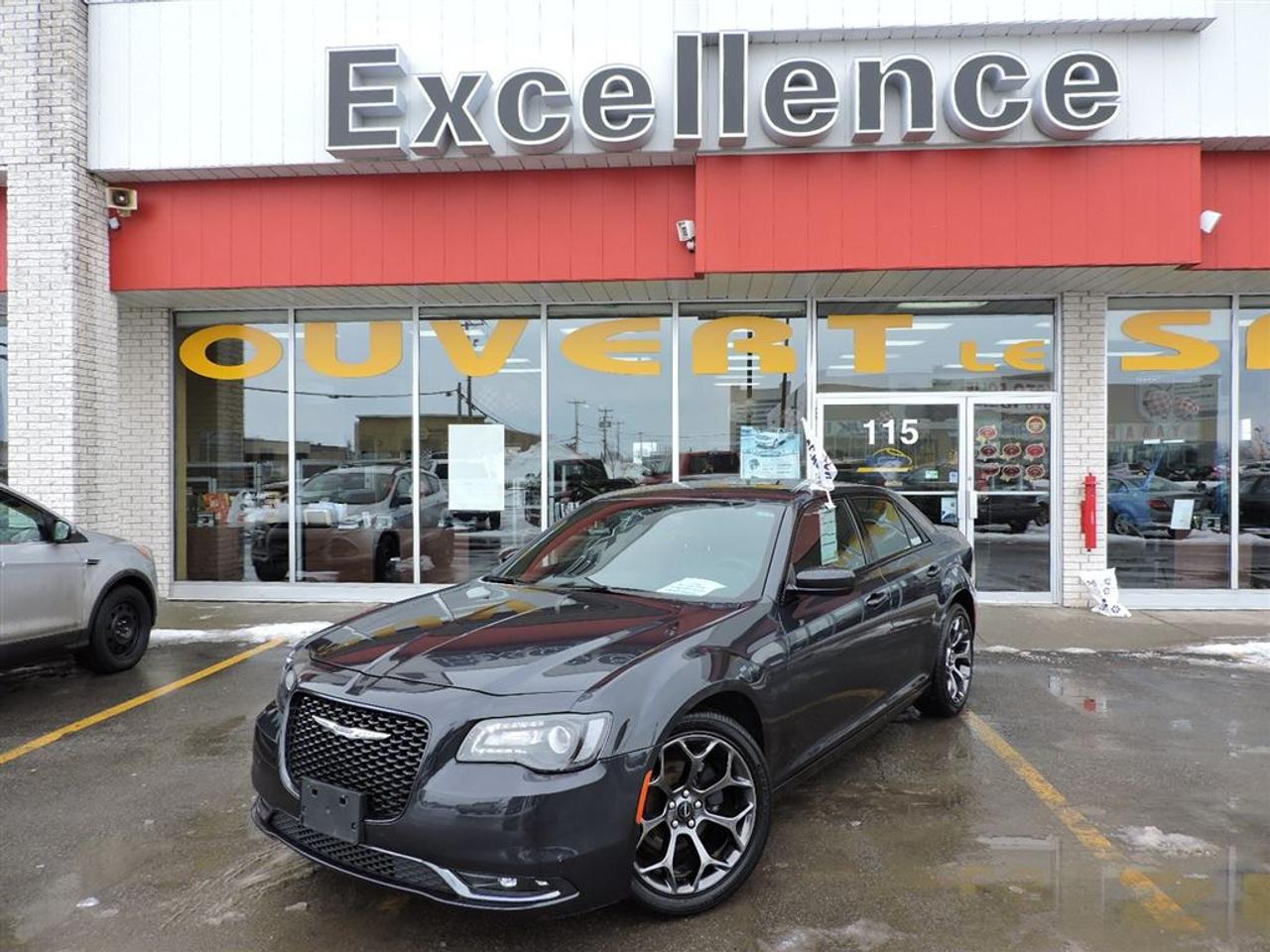 <a href=http://www.excellencedodge.ca/occasion/Chrysler-300-2016.html>http://www.excellencedodge.ca/occasion/Chrysler-300-2016.html</a>

OUVERT LE SAMEDI. AVEC LEXCELLENCE, CEST LASSURANCE, DAVOIR UN VÉHICULÉ INSPECTER EN 85 POINTS, GARANTIE ET CERTIFIER OCCASION EN OR. KILOMÉTRAGE CERTIFIER ET RAPPORT CARPROOF DISPONIBLE. PROFITER DE LA TRANQUILLITÉ DESPRIT DUN CONCESSIONNAIRE, Vous nêtes pas de notre région, aucun problème, nous pouvons amener votre nouveau véhicule a votre maison ou autres. Partout aux Québec sauf exception, At Excellence Chrysler of Vaudreuil, we offers delivery in and around Montreal and our local delivery zone covers all the province of Quebec and Ontario and we could help for the rest of canada, Call us or e-mail us and yes... we speak english