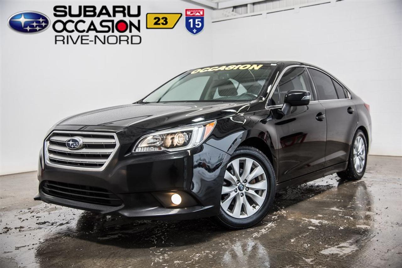 <a href=https://www.subarurivenord.com/occasion/Subaru-Legacy-2015.html>https://www.subarurivenord.com/occasion/Subaru-Legacy-2015.html</a>

INSPECTÉ EN 152 POINTS par des techniciens Subaru. Programme « Véhicules dOccasion Certifiés » disponible. Conditions en succursale.152-POINTS INSPECTION from factory-trained Subaru technicians. « Subaru Certified Pre-Owned Vehicles Program » available. Conditions in store.2015 Subaru Legacy 2.5 Tourisme. Automatique, Bluetooth, Caméra de recul,Intérieur en tissus, Toit ouvrant, Jantes en alliage, Phares antibrouillards, Sièges électriques chauffants, Air climatisé bi-zones, Régulateur de vitesse, Groupe électrique, Lecteur CD/MP3/AUX/USB/Sirius/XM, Anti-patinage,Très bien équipé et propre! Kilométrage vérifié. Garantie supplémentaire disponible. Mécanique et esthétique WOW! Conditions en succursale!2015 Subaru Legacy 2.5 Touring. Automatic, Bluetooth, Back-up camera, Fabric interior, Sunroof, Alloy wheels, Fog lights, Spoiler, Heated and electric seat, Bi zone Air conditioning, Cruise Control, PowerGroup, CD/MP3/AUX/USB/Sirius/XM, Traction control, Very well equipedand clean! Verified mileage.Additional warranty available. Mechanically and aesthetically WOW! Conditions in store!LE PLUS GROS INVENTAIRE DE SUBARU DOCCASION AU CANADA!! NOS HAUTS STANDARDS DE QUALITÉ, LE PLUS GRAND CHOIX AU PAYS, LE MEILLEUR RAPPORT QUALITÉ/PRIX ET UNE APPROCHE SANS PRESSION FONT DE SUBARU RIVE-NORD UNE VALEUR SÛRE POUR LACHAT DE VOTRE PROCHAIN VÉHICULE DOCCASION.THE BIGGEST PRE-OWNED SUBARU INVENTORY IN CANADA!!OUR HIGH QUALITY STANDARDS, THE BIGGEST INVENTORY TO CHOOSE FROM IN THE COUNTRY, THE BEST QUALITY/PRICE, AND OUR NO PRESSURE APPROACH, MAKES SUBARU RIVE-NORD A SURE BET FOR THE PURCHASE OF YOUR NEXT PRE-OWNED VEHICLE.Pourquoi acheter tout autre modèle quand on peut profiter de la fiabilité et lincroyable traction intégrale (AWD 4x4) dun Subaru Legacy !!! WWW.SUBARURIVENORD.COMWhy buy another model when you can enjoy the incredible reliability and incredible AWD of a Subaru Legacy!!! WWW.SUBARURIVENORD.COM