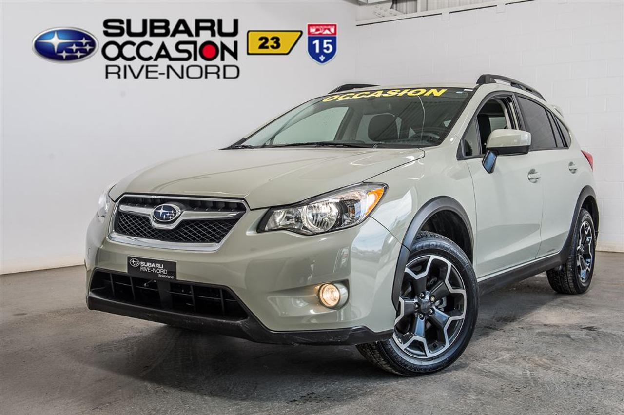 <a href=https://www.subarurivenord.com/occasion/Subaru-XV_Crosstrek-2015.html>https://www.subarurivenord.com/occasion/Subaru-XV_Crosstrek-2015.html</a>

Un seul propriétaire! INSPECTÉ EN 152 POINTS par des techniciens Subaru. Programme « Véhicules dOccasion Certifiés » disponible. Conditions en succursale.One owner! 152-POINTS INSPECTION from factory-trained Subaru technicians. « Subaru Certified Pre-Owned Vehicles Program » available. Conditions in store.2015 Subaru XV Crosstrek Sport. Automatique, Bluetooth, Caméra de recul, Intérieur en tissus, Toit ouvrant, Jantes en alliage, Phares antibrouillards, Aileron, Sièges chauffants, Air climatisé, Régulateur de vitesse, Groupe électrique, Lecteur CD/MP3/AUX/USB/Sirius/XM, Anti-patinage, Bien équipé et propre! Kilométrage vérifié. Balance de garantie valide jusquau 22 juin 2020 ou 100 000 km. Garantie supplémentaire disponible. Mécanique et esthétique WOW! Conditions en succursale!2015 Subaru XV Crosstrek Sport. Automatic, Bluetooth, Back-up camera, Fabric interior, Sunroof, Alloy wheels, Fog lights, Spoiler, Heated seats, Air conditioning, Cruise Control, PowerGroup, CD/MP3/AUX/USB/Sirius/XM, Traction control, Well equiped and clean! Verified mileage. Warranty valid until June 22th, 2020 or 100 000km. Additional warranty available. Mechanically and aesthetically WOW! Conditions in store!LE PLUS GROS INVENTAIRE DE SUBARU DOCCASION AU CANADA!! NOS HAUTS STANDARDS DE QUALITÉ, LE PLUS GRAND CHOIX AU PAYS, LE MEILLEUR RAPPORT QUALITÉ/PRIX ET UNE APPROCHE SANS PRESSION FONT DE SUBARU RIVE-NORD UNE VALEUR SÛRE POUR LACHAT DE VOTRE PROCHAIN VÉHICULE DOCCASION.THE BIGGEST PRE-OWNED SUBARU INVENTORY IN CANADA!!OUR HIGH QUALITY STANDARDS, THE BIGGEST INVENTORY TO CHOSSE FROM IN THE COUNTRY, THE BEST QUALITY/PRICE, AND OUR NO PRESSURE APPROACH, MAKES SUBARU RIVE-NORD A SHURE BET FOR THE PURCHASE OF YOUR NEXT PRE-OWNED VEHICLE.Pourquoi acheter toute autre marque quand on peut profiter de la fiabilité et de lincroyable traction intégrale (AWD 4x4) dun Subaru Crosstrek!!! WWW.SUBARURIVENORD.COMWhy buy any other brand when you can enjoy the reliability and the incredible AWD of a Subaru Crosstrek!!! WWW.SUBARURIVENORD.COM