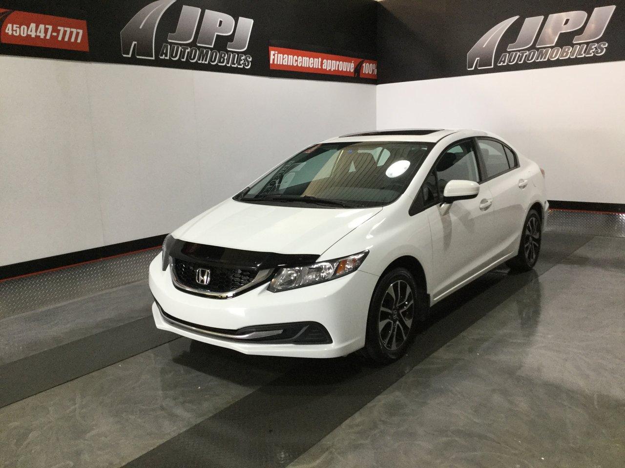 Used 2014 Honda Civic Ex-Toit-Cam Recul for sale in Carignan, QC
