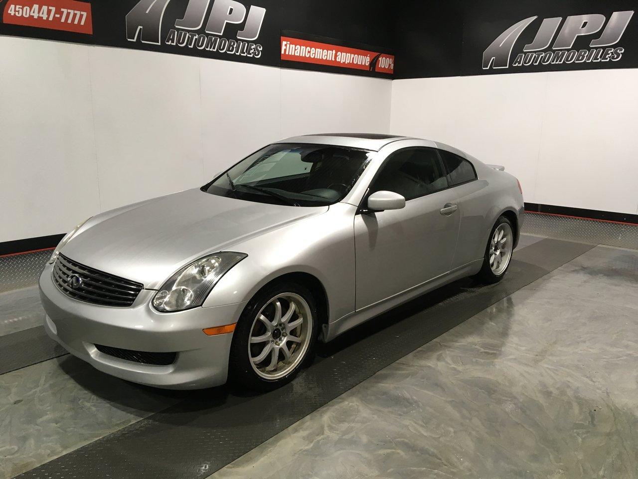 Used 2006 Infiniti G35 V6-Rwd-Toit-Cuir for sale in Carignan, QC