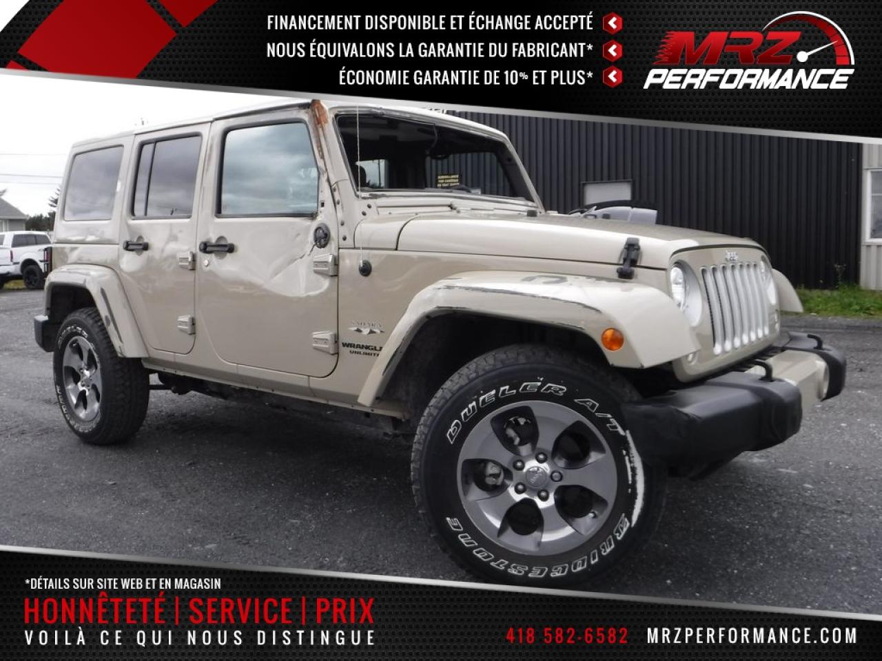 Used 2017 Jeep Wrangler Sahara for sale in St-Gédéon-De-Beauce, QC