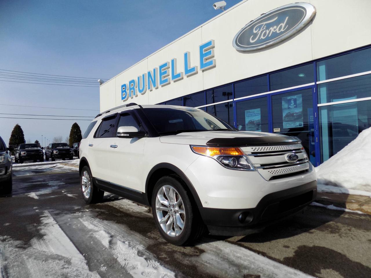 <a href=https://www.brunelleford.com/occasion/Ford-Explorer-2014.html>https://www.brunelleford.com/occasion/Ford-Explorer-2014.html</a>

Explorer limited 2014
Ensemble technologie
Remorquage : 5 000 livres. 
Cuir, toit, MAGS
Démarreur à distance.
Véhicules Inspectés! Excellente condition! Nachetez pas nimporte où! Achetez là où la confiance domine depuis 1924! Chez Brunelle Ford, vous êtes la Brunelle de nos yeux!
À seulement 5 minutes de Laval, Brunelle Ford a des installations des plus modernes tout en étant la plus ancienne famille de concessionnaire de la région de Montréal. Ce joyau des Laurentides accueille des clients de partout sur la rive nord. La garantie de trois mois cinq milles kilomètres est incluse avec nos frais de livraison de trois cent soixante-dix-neuf dollars qui ne sont pas inclus dans le prix affiché. Notre but étant d afficher le prix le plus bas nous incluons donc dans ce prix affiché un rabais de Cinq cents dollars pour une transaction financé. Bien que nous ayons pris toutes les mesures raisonnables pour nous assurer de la précision des renseignements fournis, nous ne sommes pas responsables de toute erreur ou omission. Veuillez contrevérifier les renseignements auprès de Brunelle Ford