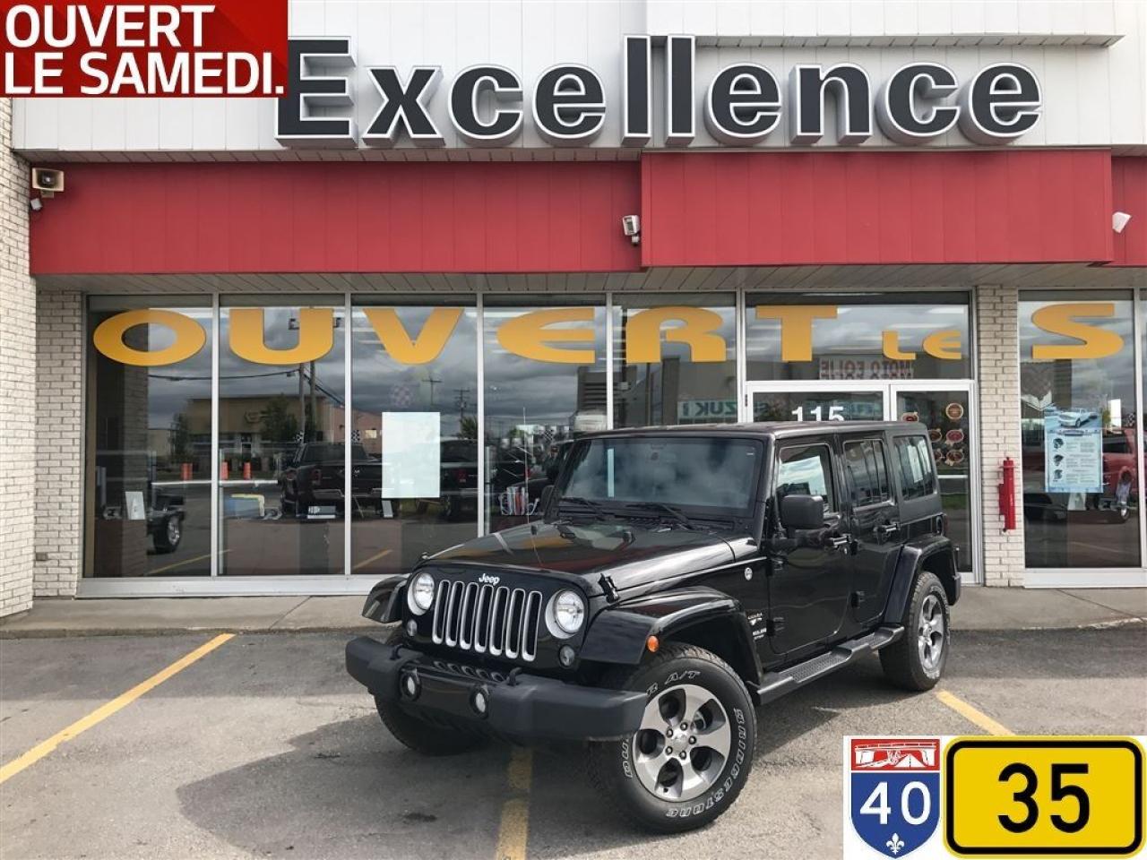 Used 2017 Jeep Wrangler Sahara Navigation for sale in Vaudreuil-Dorion, QC