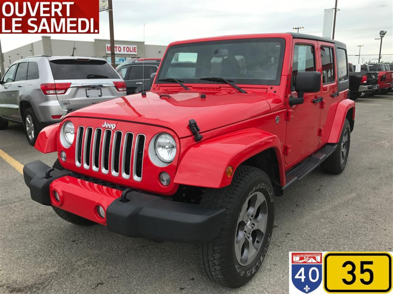 Used 2017 Jeep Wrangler Sahara Nav for sale in Vaudreuil-Dorion, QC
