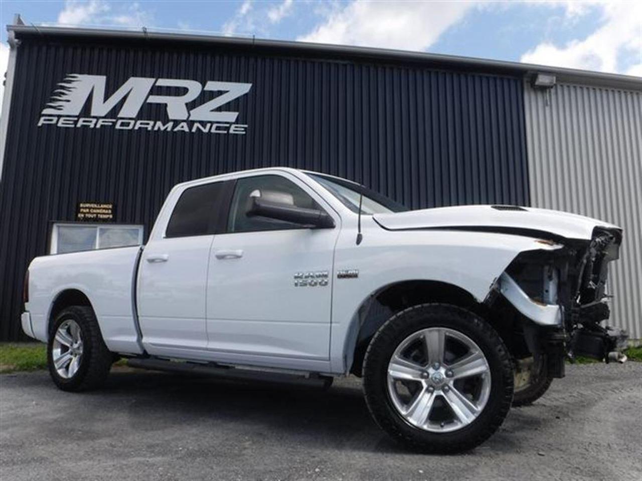 <a href=https://www.autoaubaine.com/Dodge-RAM 1500-c6658569.html>https://www.autoaubaine.com/Dodge-RAM 1500-c6658569.html</a>

** Garantie 3mois/5000km sur lensemble du véhicule ** ÉCONOMIE GARANTIE DE 10% et même plus dans la majorité des cas! ** Service inégalé - Financement avantageux - Échanges acceptés - On équivaut la garantie dorigine! ** Cest  LENGAGEMENT MRZ - découvrez en tous les avantages au www.MRZPERFORMANCE.com et en magasin **

 ** VÉHICULE EN RÉPARATION, DISPONIBLE SOUS PEU** DISPONIBILITÉ ET PRIX A CONFIRMER LORS DE LA MISE EN VENTE A LÉTAT RÉPARÉ ** Dodge Ram 1500 Sport R/T 4X4 2013 Blanc avec intérieur en cuir noir - Un look denfer en blanc R/T avec cuir noir! FULL FULL ÉQUIP avec le Cuir, Toit, GPS, Suspension à lair, Pneus Duratrac et encore plus!! TRÈS PROPRE pour le kilométrage du camion!! Une vraie aubaine!! Impossible de trouver meilleur qualité prix chez la compétition!! * Visitez le WWW.MRZPERFORMANCE.COM pour tous les détails et pour plus de 100 photos!! * - Faites vite, ce truck ne restera pas longtemps dans notre cours ça cest sûr! Très forte demande pour ces camions - Moteur V8 5.7l HEMI de 390HP avec transmission automatique. Très puissant! Bas kilométrage, Très propre avec 97 100km!! 4X4 - Quad Cab avec boite de 6.5pi. FULL FULL ÉQUIP: Mags 20 avec Pneus Good Year Wrangler Duratrac en très bonne condition!! - Miroirs électriques et chauffants - Towing Package - Commandes au volant - Bluetooth - Sirius - Prise USB- Prise 12V et 115V - Backglass sliding électrique - Intérieur en cuir noir - Sièges électriques, chauffants et climatisants - A/C dual zones - Système audio Alpine avec sub - Cruise control - Tout électrique - Fogs - Console centrale - Système navigation GPS avec grosse écran tactile - Vitres électriques - Wiper intermittent - 2X Clés intelligentes avec démarreur OEM - Volant chauffant - Boite frein électrique - Télécommande porte garage - Marchepied - Vitre teintées - Caméra de recul - Miroirs power fold - Différentiel autobloquant - Lumières arrière LED - Chauffe moteur - Lumières avant projector halogene - Gros miroirs de remorquage - Pédale ajustable - Toit ouvrant - Suspension à lair au 4 roues - Fond boite shooté - Sensor de recul - Hood R/T -etc!! Le Muffler delete pour donner un très beau son au camion!! - Véhicule accidenté légèrement, réparé par des professionnels et inspecté par la SAAQ. LIVRÉ AVEC NOTRE NOUVEAU PROGRAMME DE GARANTIE - Nous sommes fier de notre travail et CE VÉHICULE SERA IMPECCABLE à tout point de vue!! - Reconstruit/Rebuilt title - Véhicule Canadien - Camion très en demande sur le marché!! Très propre pour le kilométrage de ce camion!! A VOIR SANS FAUTE!! - PLUSIEURS AUTRES PICK-UP EN STOCK!! Venez nous voir ou allez visiter notre site internet pour plus dinformations! - Nhésitez pas à nous rejoindre avec vos questions! Automobiles MRZ, la référence dans laccidenté léger au Québec! WE SPEAK ENGLISH PLEASE CONTACT US - MRZ IS THE VEHICLE CAR EXPORT AND IMPORT SPECIALIST - USA - AFRICA - MIDDLE EAST - EUROPE - MRZ EST LE SPÉCIALISTE EN EXPORTATION et IMPORTATION DE VÉHICULES - USA - AFRIQUE - EUROPE - PROCHE ORIENT Visitez-nous aussi sur Facebook! Merci!