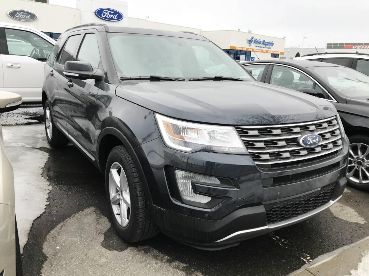 Used 2017 Ford Explorer 4 RM, XLT, 202A, Cuir, Toit ouvrant, Hit for sale in St-Eustache, QC