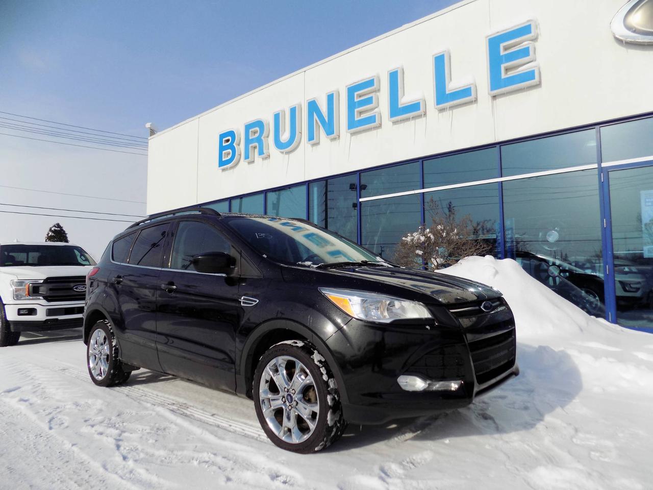 <a href=https://www.brunelleford.com/occasion/Ford-Escape-2014.html>https://www.brunelleford.com/occasion/Ford-Escape-2014.html</a>

GPS, navigation, awd, caméra de recul. ecoboost
Jamais accidenté 
Véhicules Inspectés! Excellente condition! Nachetez pas nimporte où! Achetez là où la confiance domine depuis 1924! Chez Brunelle Ford, vous êtes la Brunelle de nos yeux!
À seulement 5 minutes de Laval, Brunelle Ford a des installations des plus modernes tout en étant la plus ancienne famille de concessionnaire de la région de Montréal. Ce joyau des Laurentides accueille des clients de partout sur la rive nord. La garantie de trois mois cinq milles kilomètres est incluse avec nos frais de livraison de trois cent soixante-dix-neuf dollars qui ne sont pas inclus dans le prix affiché. Notre but étant d afficher le prix le plus bas nous incluons donc dans ce prix affiché un rabais de Cinq cents dollars pour une transaction financé. Bien que nous ayons pris toutes les mesures raisonnables pour nous assurer de la précision des renseignements fournis, nous ne sommes pas responsables de toute erreur ou omission. Veuillez contrevérifier les renseignements auprès de Brunelle Ford