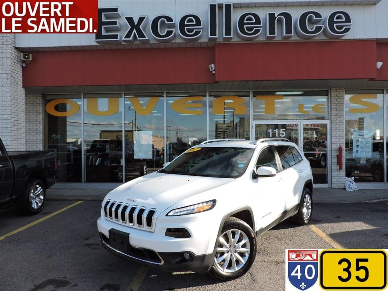 <a href=http://www.excellencedodge.ca/occasion/Jeep-Cherokee-2017.html>http://www.excellencedodge.ca/occasion/Jeep-Cherokee-2017.html</a>

ANCIEN DÉMO DE CHRYSLER CANADA ET PAS UNE VOITURE DE LOCATION, RARE!!! JAMAIS ACCIDENTÉ        Navigation, démarreur à distance, mirroir, essuis-glace et ainsi que le volant chauffant, caméra de recule, radio satellite, écran 8.4p, bluetooth, banc conducteur électrique    FRANCOIS TEXTO:514-815-6317    NOUVEAU PRIX    OUVERT LE SAMEDI.        AVEC LEXCELLENCE, CEST LASSURANCE, DAVOIR UN VÉHICULÉ INSPECTER EN 85 POINTS, GARANTIE ET CERTIFIER OCCASION EN OR. KILOMÉTRAGE CERTIFIER ET RAPPORT CARPROOF DISPONIBLE. PROFITER DE LA TRANQUILLITÉ DESPRIT DUN CONCESSIONNAIRE,         Vous nêtes pas de notre région, aucun problème, nous pouvons amener votre nouveau véhicule a votre maison ou autres. Partout aux Québec sauf exception, At Excellence Chrysler of Vaudreuil, we offers delivery in and around Montreal and our local delivery zone covers all the province of Quebec and Ontario and we could help for the rest of canada, Call us or e-mail us and yes... we speak english