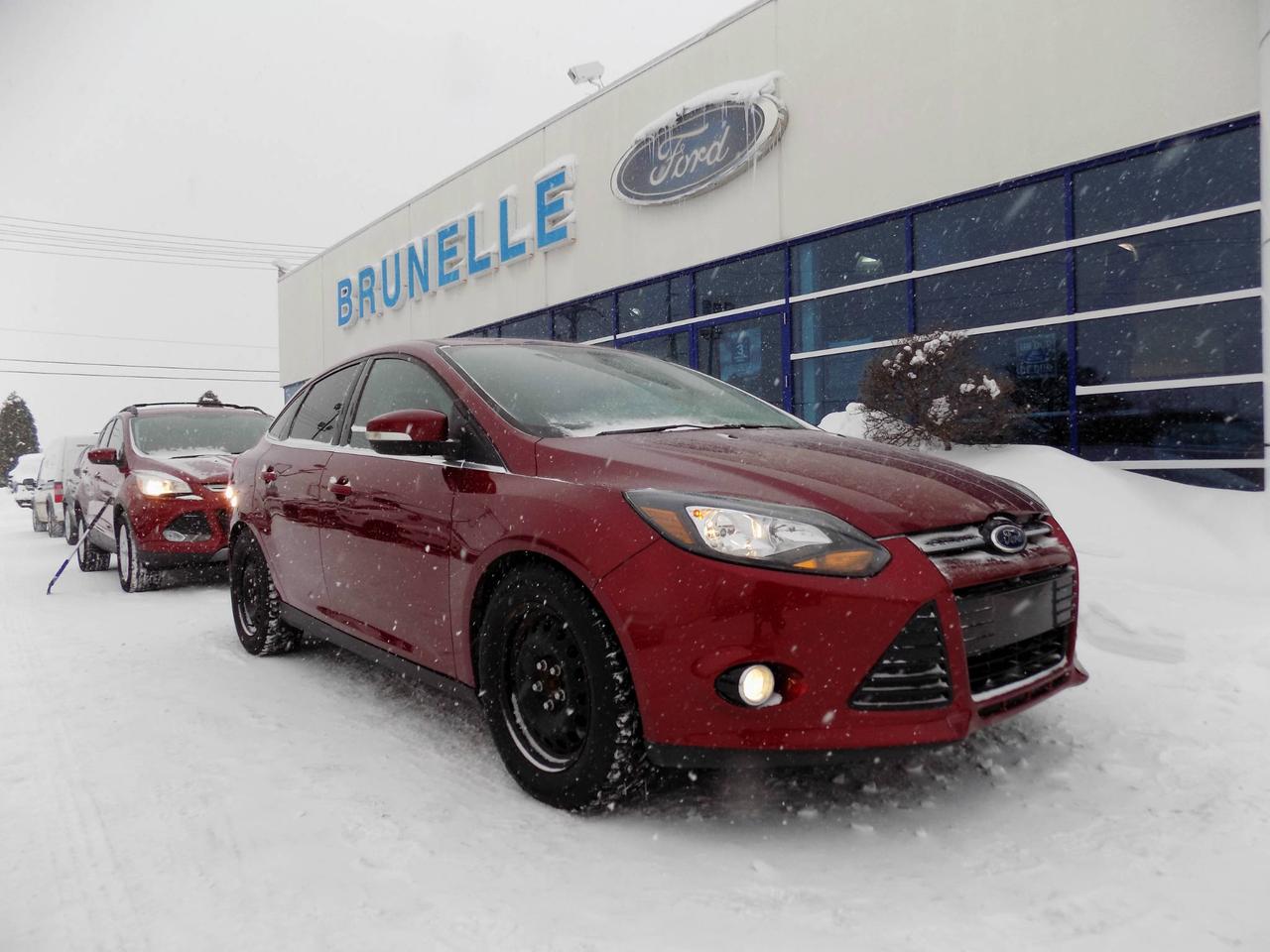 <a href=https://www.brunelleford.com/occasion/Ford-Focus-2013.html>https://www.brunelleford.com/occasion/Ford-Focus-2013.html</a>

Pneus dhiver inclu.
Cuir, toit, MAGS
Démarreur à distance.
Jamais accidenté.
Véhicules Inspectés!
 Excellente condition! Nachetez pas nimporte où! Achetez là où la confiance domine depuis 1924! Chez Brunelle Ford, vous êtes la Brunelle de nos yeux!
À seulement 5 minutes de Laval, Brunelle Ford a des installations des plus modernes tout en étant la plus ancienne famille de concessionnaire de la région de Montréal. Ce joyau des Laurentides accueille des clients de partout sur la rive nord. La garantie de trois mois cinq milles kilomètres est incluse avec nos frais de livraison de trois cent soixante-dix-neuf dollars qui ne sont pas inclus dans le prix affiché. Notre but étant d afficher le prix le plus bas nous incluons donc dans ce prix affiché un rabais de Cinq cents dollars pour une transaction financé. Bien que nous ayons pris toutes les mesures raisonnables pour nous assurer de la précision des renseignements fournis, nous ne sommes pas responsables de toute erreur ou omission. Veuillez contrevérifier les renseignements auprès de Brunelle Ford