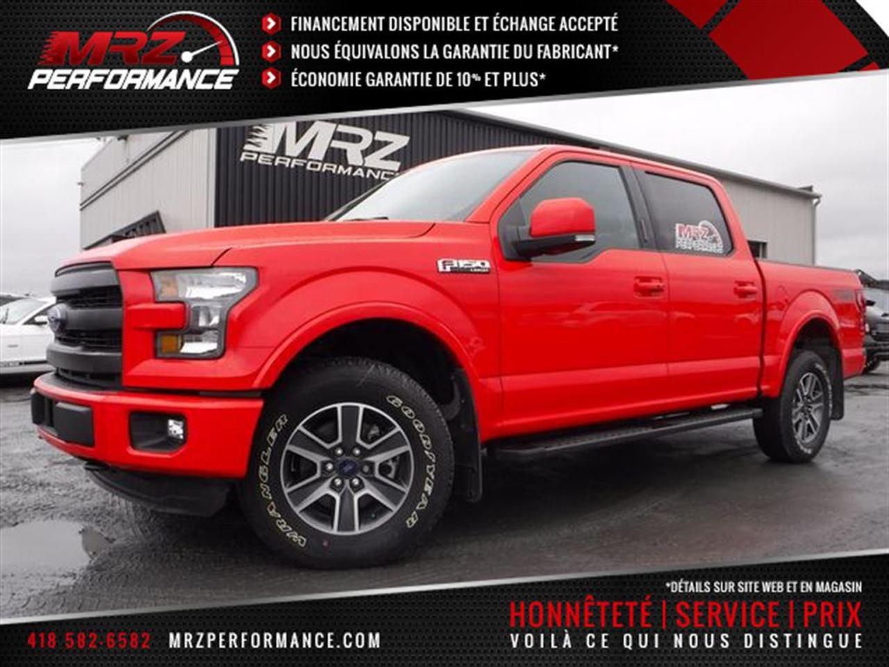 <a href=https://www.autoaubaine.com/Ford-F-150-c6924270.html>https://www.autoaubaine.com/Ford-F-150-c6924270.html</a>

** Garantie 3ans/60 000km sur lensemble du véhicule et 5ans/100 000km sur groupe moto-propulseur à partir de la dms ** ÉCONOMIE GARANTIE DE 10% et même plus dans la majorité des cas! ** Service inégalé - Financement avantageux - Échanges acceptés - On équivaut la garantie dorigine! ** Cest LENGAGEMENT MRZ - découvrez en tous les avantages au www.MRZPERFORMANCE.com et en magasin **  

Ford F-150 FX-4 Lariat - 4X4 2015 NOUVEAU MODÈLE AVEC UN LOOK A COUPER LE SOUFFLE! - Crew cab avec la boite 5.5 - Rouge métallique avec intérieur en cuir noir - ÉTAT NEUF AVEC SEUL. 15 700KM!! Superbe camion tout redessiner qui en vaut le détour!! FULL équip avec le Cuir, GPS, Système audio SONY, Caméra de recul, Mags 18 et encore plus!! Une des plus belles couleurs sur le marché!! Faites vite car il ne restera pas longtemps disponible dans nôtre bel inventaire de camion prêt à partir!! - * Visitez le WWW.MRZPERFORMANCE.COM pour tous les détails et beaucoup plus de photos! * - À voir absolument! Moteur V8 de 5.0L avec transmission automatique. Puissance et fiabilité au rendez-vous!! Super Crew Cab ( 4 grandes portes ) avec boite de 5.5 pi . 4X4 - EXTRA CLEAN - ÉTAT NEUF avec seul. 15 700km!!- Modèle FX-4 Lariat FULL équip: - Intérieur en cuir noir - Sièges électriques, chauffants et climatisants - Caméra de recul - Sensor de recul - Trailer Tow Package - Keyless entry pad - Superbe Mags 18 avec pneus All terrain comme neufs!! - Cruise control - Tout électrique - SYNC - A/C dual zones - Fond de boite shooté - Fog lights - Vitres teintées - Moulures dailes - Sirius - Commandes au volant - Différentiel autobloquant - My Ford Touch - Vitres électriques - Miroirs électriques et chauffants - Miroirs power fold - Pédale ajustable - Wiper intermittent - Bluetooth - Console centrale - Prise 12V/110V - Prise USB - Lecteur CD/MP3 - Marchepieds - 1X Clé intelligente avec démarreur OEM - Télécommande porte garage - Système audio SONY - Système navigation GPS avec grosse écran tactile - Sélecteur 4X4 avec bouton électronique - Blind spot alert - Push to start (démarrage) - Backglass power sliding - Tailgate électrique - Garde boue - Chauffe moteur - ETC! -- Nous sommes fier de notre travail et CE VÉHICULE EST IMPECCABLE à tout point de vue!! - Véhicule accidenté légèrement, réparé par des professionnels et inspecté par la SAAQ. Aucun camouflage de dommages sur nos véhicules. Un autre magnifique F-150 disponible dans nôtre bel inventaire de véhicules prêt à partir!! Impossible de trouver meilleur qualité prix chez la compétition. Ils partent comme des petits pains chauds surtout autant équipé!! Pick-up très recherché!! Le plus beau F-150 sur le marché!! Tout simplement à létat neuf!! Reconstruit / Rebuilt title - Véhicule Canadien - Aucun camouflage de dommages sur nos véhicules! - Membres AMVOQ - PLUSIEURS AUTRES PICK UP EN STOCK PRÊT À PARTIR, FX4 LARIAT ECOBOOST!! Venez nous voir ou allez visiter notre site internet pour plus dinformations! - Automobiles MRZ, la référence dans laccidenté léger au Québec! WE SPEAK ENGLISH PLEASE CONTACT US - MRZ IS THE VEHICLE CAR EXPORT AND IMPORT SPECIALIST - USA - AFRICA - MIDDLE EAST - EUROPE - MRZ EST LE SPÉCIALISTE EN EXPORTATION et IMPORTATION DE VÉHICULES - USA - AFRIQUE - EUROPE - PROCHE ORIENT Visitez-nous aussi sur Facebook! Merci
