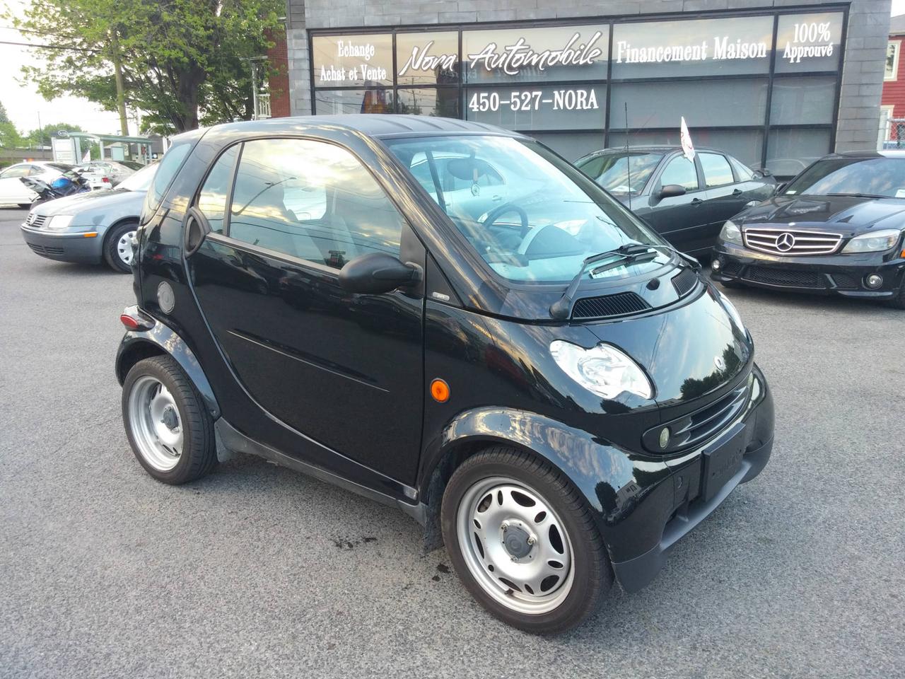 <a href=https://www.noraautos.com/occasion/Smart-Fortwo-2006.html>https://www.noraautos.com/occasion/Smart-Fortwo-2006.html</a>

FINANCEMENT 100% APPROUVÉ* 2006 SMART FORTWO PURE, DIESE, AIR CLIMATISER, BAS MILLAGE CERTIFIER, EXTRÊMEMENT ÉCONOMIQUE, RADIO AM/FM/CD, VITRES ÉLECTRIQUES, DÉVERROUILLAGE À DISTANCE ET BIEN PLUS... *****RABAIS DE 2000$ INCLUS*****

BEAUCOUP DE VÉHICULES EN INVENTAIRE VOIR LES AUTRES ANNONCES

TOUT NOS VÉHICULES SONT INSPECTÉS RECONDITIONNÉS  ET KILOMÉTRAGE CERTIFIÉ
 
FINANCEMENT 1RE 2E ET 3E CHANCE AU CRÉDIT A PARTIR DE 4.99%

CARTE DÉBIT ET CRÉDIT ACCEPTÉ**
           AUCUN CAS REFUSÉ

DISPONIBLE 7 JOURS SUR 7
LIVRAISON RAPIDE

SANS FRAIS:  1-877-573-8087
TELECOPIEUR: 1-450-527-1100

*COMPTANT NÉCESSAIRE
**FRAIS DE 2.63% PAIEMENT PAR CARTE DE CRÉDIT