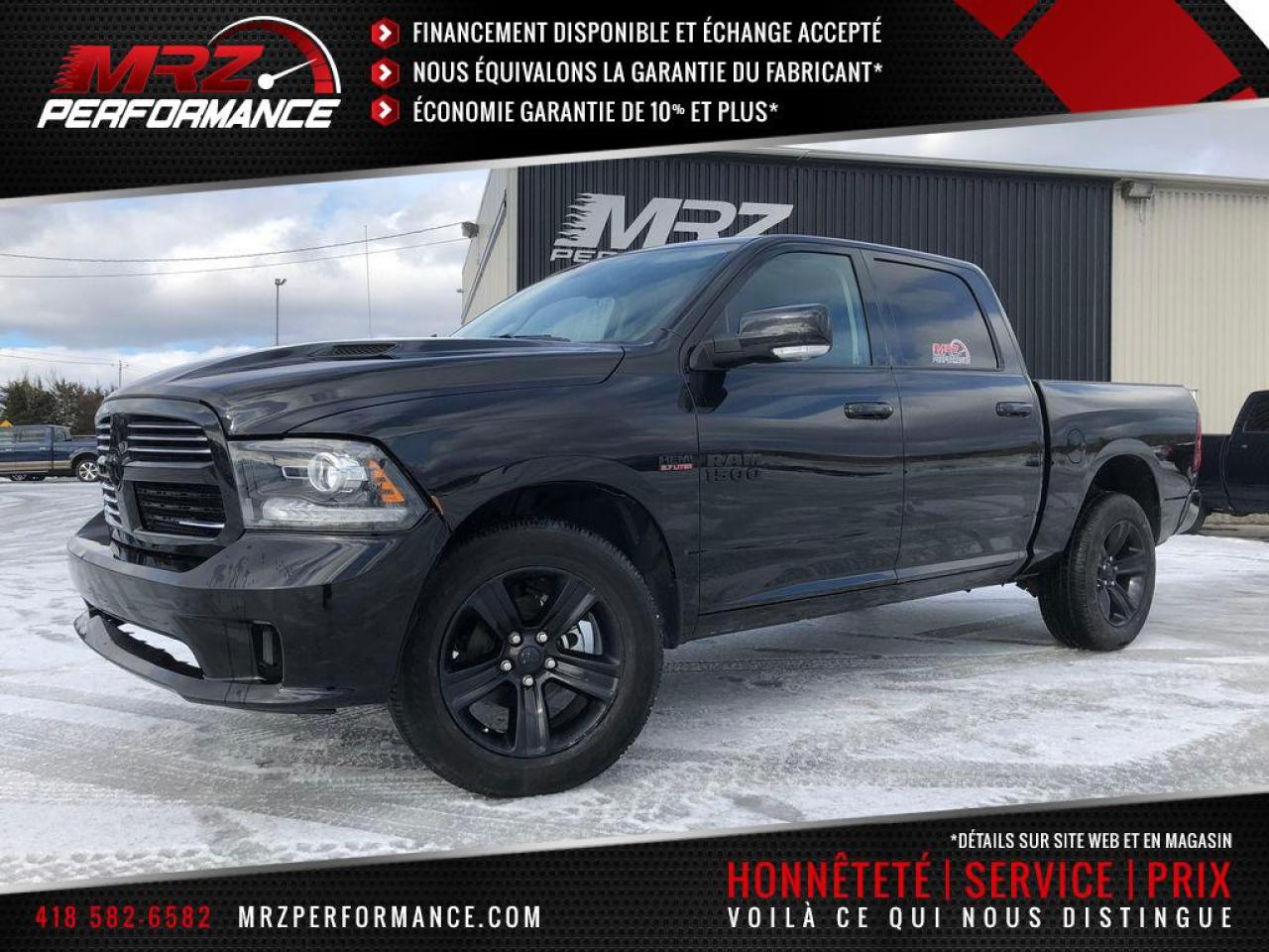 Used 2017 Dodge Ram 1500 Sport for sale in St-Gédéon-De-Beauce, QC