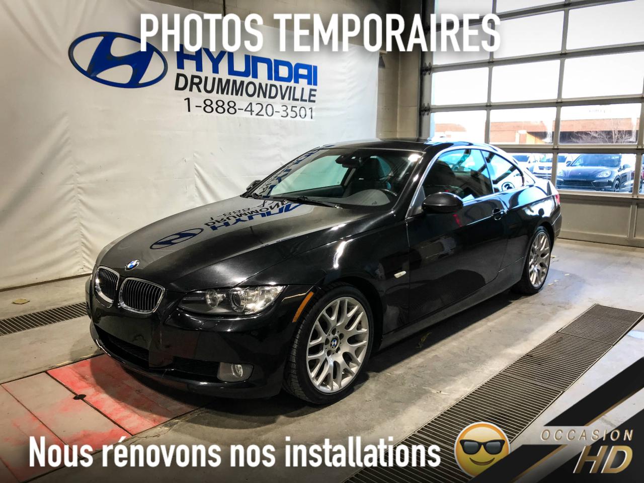 Used 2007 BMW 3 Series COUPE + MANUELLE + TOIT + 18'' + CUIR + for sale in Drummondville, QC