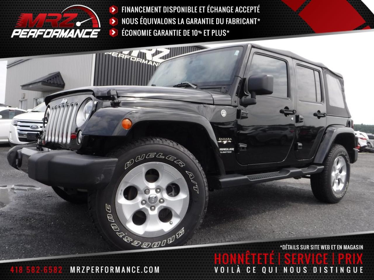 Used 2016 Jeep Wrangler Sahara for sale in St-Gédéon-De-Beauce, QC