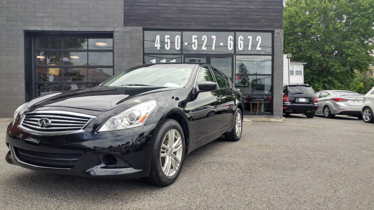 Used 2011 Infiniti G25 LUXE AWD for sale in Beloeil, QC