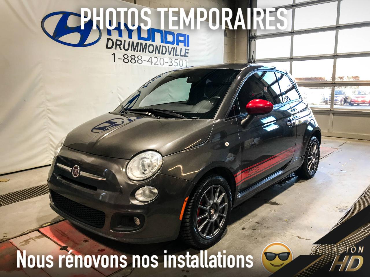 Used 2014 Fiat 500 SPORT + CRUISE + A/C + FOGS + WOW ! for sale in Drummondville, QC