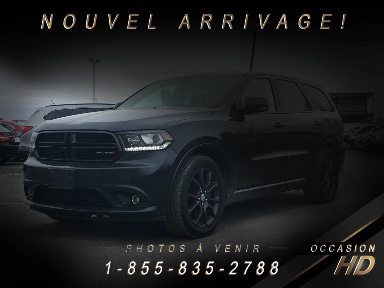 <a href=https://www.hyundaidrummondville.com/occasion/Dodge-Durango-2016.html>https://www.hyundaidrummondville.com/occasion/Dodge-Durango-2016.html</a>

* JAMAIS ACCIDENTÉ * RT 5.7L 7 PASSAGER!! * TOIT OUVRANT, MAGS 20 POUCES RT, NAVIGATION, CAMÉRA DE RECUL, PARK ASSIST, BLUETOOTH, RÉGULATEUR DE VITESSE, SIÈGES CHAUFFANT S ET VENTILÉS, CLIMATISATION 3 ZONES, PADDLE SHIFT, FOGS ET BIEN PLUS!! CE DURANGO RT VOUS OFFRE UN MOTEUR À LA FOIS PUISSANT DE 360 HP ET 390 LBS DE TORQUE AVEC UNE CAPACITÉ DE REMORQUAGE DE 7 200 LBS!! EN PLUS DÊTRE EFFICACE, IL POSSÈDE UN HABITACLE DE HAUTE QUALITÉ, LUXUEUX, ÉQUIPÉ POUR VOUS TRANSPORTER LA OÙ VOUS LE SOUHAITÉ !! A VOIR ABSOLUMENT!! PASSEZ DÈS AUJOURDHUI POUR EN FAIRE LESSAI ROUTIER!!

POUR PRENDRE RENDEZ-VOUS POUR UN ESSAI ROUTIER OU POUR OBTENIR PLUS DE DÉTAILS, VOUS POUVEZ COMMUNIQUER SANS FRAIS AU : 1-888-420-3501, VIA MESSAGERIE TEXTE OU APPEL AU 819 314-6555 OU PAR COURRIEL AU USAGE@HYUNDAIDRUMMONDVILLE.CA EN TOUT TEMPS MÊME LES SOIRS ET LES FINS DE SEMAINE !! PRIX ÉTABLI AVEC UN FINANCEMENT À TAUX RÉGULIER !!

NOUS SOMMES LA CONCESSION AU CENTRE DU QUÉBEC !! 1H DE MONTRÉAL   1H DE SHERBROOKE   1H DE TROIS-RIVIÈRES   1H45 DE QUÉBEC !! LE VÉHICULE QUE VOUS RECHERCHEZ À PORTÉ DE MAIN !!

1ERE, 2E ET 3E CHANCE AU CRÉDIT !! AUCUN CAS REFUSÉ !!
FINANCEMENT ET GARANTIE DISPONIBLE SUR PLACE !!
NOUS REPRENONS TOUS VOS ÉCHANGES, MOTO - VTT - BATEAU - ROULOTTE - MOTORISÉ - AVION   QUADRIPORTEUR !!