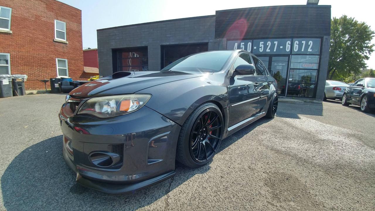 <a href=https://www.noraautos.com/occasion/Subaru-Impreza_WRX-2012.html>https://www.noraautos.com/occasion/Subaru-Impreza_WRX-2012.html</a>

FINANCEMENT 100% APPROUVÉ*, 2012 SUBARU IMPREZA WRX, MANUELLE, 2,5L TURBO, AWD, TOIT OUVRANT, CUIR, VITRES, PORTES, MIROIRS ÉLECTRIQUE, SIÈGES CHAUFFANT, CLIMATISATION BI-ZONE, ORDINATEUR DE BORD, RADIO AM/FM/CD, FOG LIGHT, VOLANT AJUSTABLE HAUTEUR TÉLESCOPIQUE, CONTROL DE STABILITÉ ÉLECTRONIQUE (ESC), ANTIPATINAGE, DISQUE (ABS) AUX 4 ROUES, SYSTÈME ANTIVOL, TÉLÉDÉVÉROUILLAGE A DISTANCE, ET BIEN PLUS...*****RABAIS 4000$ INCLUS***** 

BEAUCOUP DE MODIFICATIONS EFFECTUÉES

-MOTEUR FORGÉ A À Z (+/- 1000KM)
-PISTON WISECO
-ROD EAGLES
-BEARING BILLET 1MM ACL
-PANNE KILLER B MOTOSPORT
-POMPE A GAZ AEM
-CLUTHC ACT 6 PUCK CERAMIC
-FLYWEEL (2000) KM USURE
-CATBACK INVIDIA Q300
-DOWN PIPE CATLESS INVIDIA
-HEADERS UEL INVIDIA + UP PIPE
-COLD AIR INTAKE AEM 3 POUCES POWDERCOATÀ
-BLOW OFF VALVE TURBO XS
-BIG FRONT MOUNTH INTERCOOLER
-GAUGE DIGITAL AEM (BOOST/WIDEBAND/PRESSION HUILE)
-BREMBO AVANT STI 2016 (5X100)
-CALIPER HOSE STAINLESS 4 COIN
-2 SET DE PLAQUETTE HAWK HP+
-LIP AVANT EN POLYURETHANE
-LUMIERE AVANT BLACK HOUSING
-VALISE WINGLESS (LOOK UNIQUE)
-GOODIES STI INTERIEUR ET EXTERIEUR
-COILOVER BC RACING FULL AJUSTABLE
-MAGS XXR 527 POWDERCOAT GLOSSBLACK (18X9,75+20)
-PNEU NEUF 225/40/18
-JAMAIS SORTI LHIVER

BEAUCOUP DE VÉHICULE EN INVENTAIRE VOIR LES AUTRES ANNONCES 

TOUT NOS VÉHICULES SONT INSPECTÉS, RECONDITIONNÉ ET KILOMÉTRAGE CERTIFIÉ

FINANCEMENT 1RE 2E ET 3E CHANCE AU CRÉDIT DISPONIBLE

**CARTE DÉBIT ET CRÉDIT ACCEPTÉ
               AUCUN CAS REFUSÉ


DISPONIBLE 7 JOURS SUR 7 
LIVRAISON RAPIDE

SANS FRAIS: 1-877-573-8087
TÉLÉCOPIEUR: 1-450-527-1100

*COMPTANT REQUIS
**FRAIS 2.63% PAIEMENTS PAR CRÉDIT