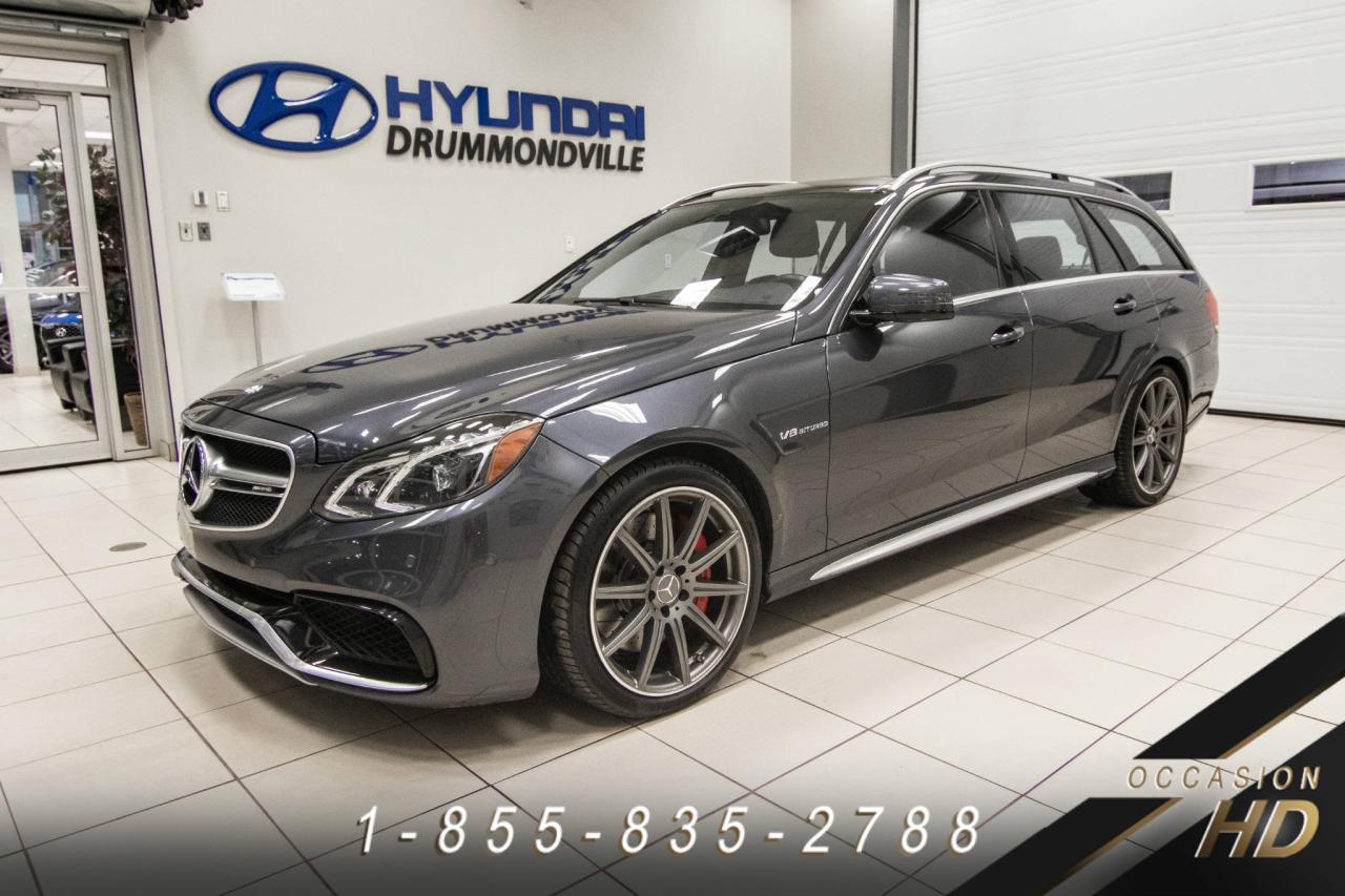 Used 2015 Mercedes-Benz E-Class E 63 S-AMG + 4MATIC + WAGON + NAVI + PAN for sale in Drummondville, QC