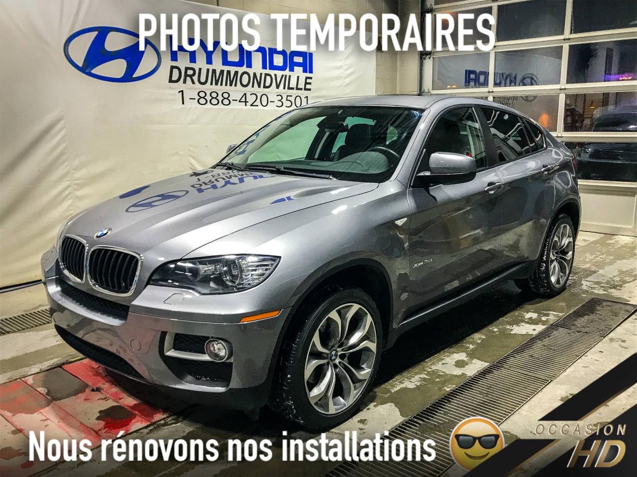Used 2014 BMW X6 35i + XDRIVE + NAVI + TOIT + 20'' + CAME for sale in Drummondville, QC
