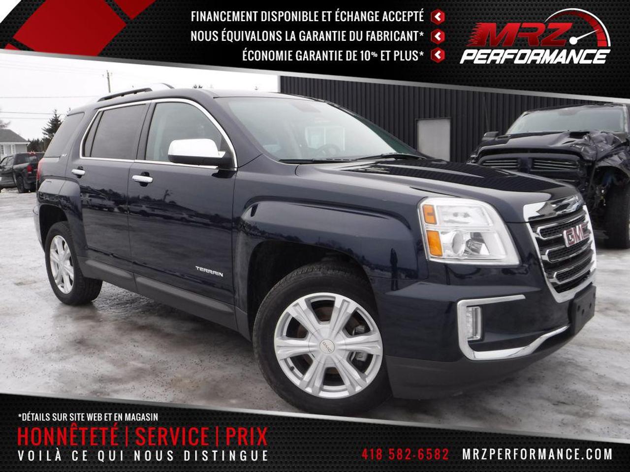 <a href=https://www.autoaubaine.com/GMC-Terrain-c7018621.html>https://www.autoaubaine.com/GMC-Terrain-c7018621.html</a>

** GARANTIE 3ans/60 000km sur lensemble du véhicule et 5ans/100 000km moto-propulseur à partir de la dms si remis à neuf chez MRZ ou 5ans/100 000km moto-propulseur seulement à partir de la dms si acheté endommagé ** ÉCONOMIE GARANTIE DE 10% et même plus dans la majorité des cas! ** Service inégalé - Financement avantageux - Échanges acceptés - On équivaut la garantie dorigine! ** Cest LENGAGEMENT MRZ - découvrez en tous les avantages au www.MRZPERFORMANCE.com et en magasin ** 

GMC Terrain SLT 2017 AWD Bleu métallique avec lintérieur en cuir noir - Superbe beau Terrain FULL ÉQUIP avec le Cuir, Toit ouvrant, GPS et jen passe!! Un look unique qui fait tourner les têtes à tout coup - CARRÉMENT À LÉTAT NEUF avec Seul. 29 100km au compteur!! Très belle accident facilement réparable pour pas cher!! - * Visitez le WWW.MRZPERFORMANCE.COM pour tous les détails et beaucoup plus de photos! Moteur 4 cyl de 2.4l avec transmission automatique. Véhicule très économique dans sa catégorie et une mécanique sans reproche!! Traction intégrale ( AWD ). ÉTAT NEUF!! Très Bas kilométrage, seulement 29 100km! Modèle SLT FULL ÉQUIP: Superbe Mags 18 avec Pneus Michelin en très bonne conditions!! - Sièges avant électriques et chauffants - Caméra de recul - A/C - Vitres électriques - Miroirs électriques et chauffants - Système audio Pioneer avec sub - Commandes au volant - ONSTAR - Cruise control - Bluetooth - Tout électrique - Vitres teintées - Aileron - Wiper intermittent - Intellink - Système navigation GPS avec grosse écran tactile - Radio XM - Prise 12V - Prise USB - Rack toit chrome - 2X Clés avec démarreur OEM - Toit ouvrant - Blind spot alert - Intérieur en cuir noir - Fog light - Hayon électrique - Télécommande porte garage - Sensor de recul - etc!! Cest vraiment un très beau Terrain très bien équipé à voir absolument! Accidenté légèrement sur le coté gauche du véhicule seulement. Ce superbe GMC Terrain est présenté tel que nous lavons acheté, pas étiré et pas camouflé comme chez la compétition. Aucun camouflage de dommages sur nos véhicules!--- Pour la réparation, Besoin seulement des 2X Portes gauche, Centre mag avant gauche, Aile avec Fausse aile avant gauche, Poteau centrale gauche avec une partie du dog leg arrière et la Fausse aile arrière gauche. Il y a 2 Mags a réparés légèrement. La Voute est a réparée. Aucun impact subit dans le devant, donc tous les radiateurs sont pleins et intacts. Pas de gros frame à faire sur ce véhicule (toujours mieux de vérifier tout de même) seulement de la tôle a remplacée. Aucun camouflage de dommages sur nos véhicules! Les 2X Ballons de toit, Ballon de siège gauche et la Ceinture avant gauche sont déployées. La Ceinture avant droit est déployée mais nest pas inscrite dans lestimée. Tous les autres Ballons et les autres Ceintures sont intacts. Le Bras de suspension arrière gauche, LAmortisseur arrière gauche et avant gauche ont été changés lors de larrivée du véhicule sur place. Nous pouvons vous fournir les pièces nécessaires à la réparation de ce véhicule à prix très compétitif. Disponible tel quel ou réparé par des professionnels et inspecté par la SAAQ - Très facile à réparer!! Faites vous ce superbe Terrain pour une fraction du prix dun usagé!! ** VGA CANADIEN / SALVAGE TITLE** Très beau Terrain SLT très en demande!! Très facilement réparable à faible coût!! Faites vite il ne restera pas longtemps disponible ça cest sur!! *** Pas de camouflage de dommages sur nos véhicules! *** PLUSIEURS AUTRES VUS EN STOCK!! Allez visiter notre site internet pour plus dinformations! Achetez en toute tranquillité car nous sommes membres AMVOQ! Automobiles MRZ la référence dans laccidenté léger au Québec!! WE SPEAK ENGLISH PLEASE CONTACT US - MRZ IS THE VEHICLE CAR EXPORT AND IMPORT SPECIALIST - USA - AFRICA - MIDDLE EAST - EUROPE - MRZ EST LE SPÉCIALISTE EN EXPORTATION et IMPORTATION DE VÉHICULES - USA - AFRIQUE - EUROPE - PROCHE ORIENT Visitez-nous aussi sur Facebook! Merci!