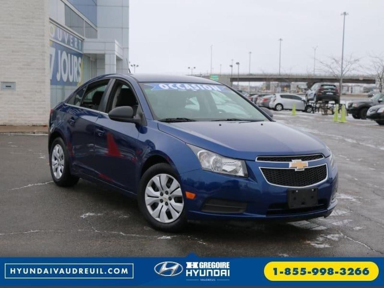 Used 2012 Chevrolet Cruze Ls A/c Onstar for sale in Vaudreuil-Dorion, QC