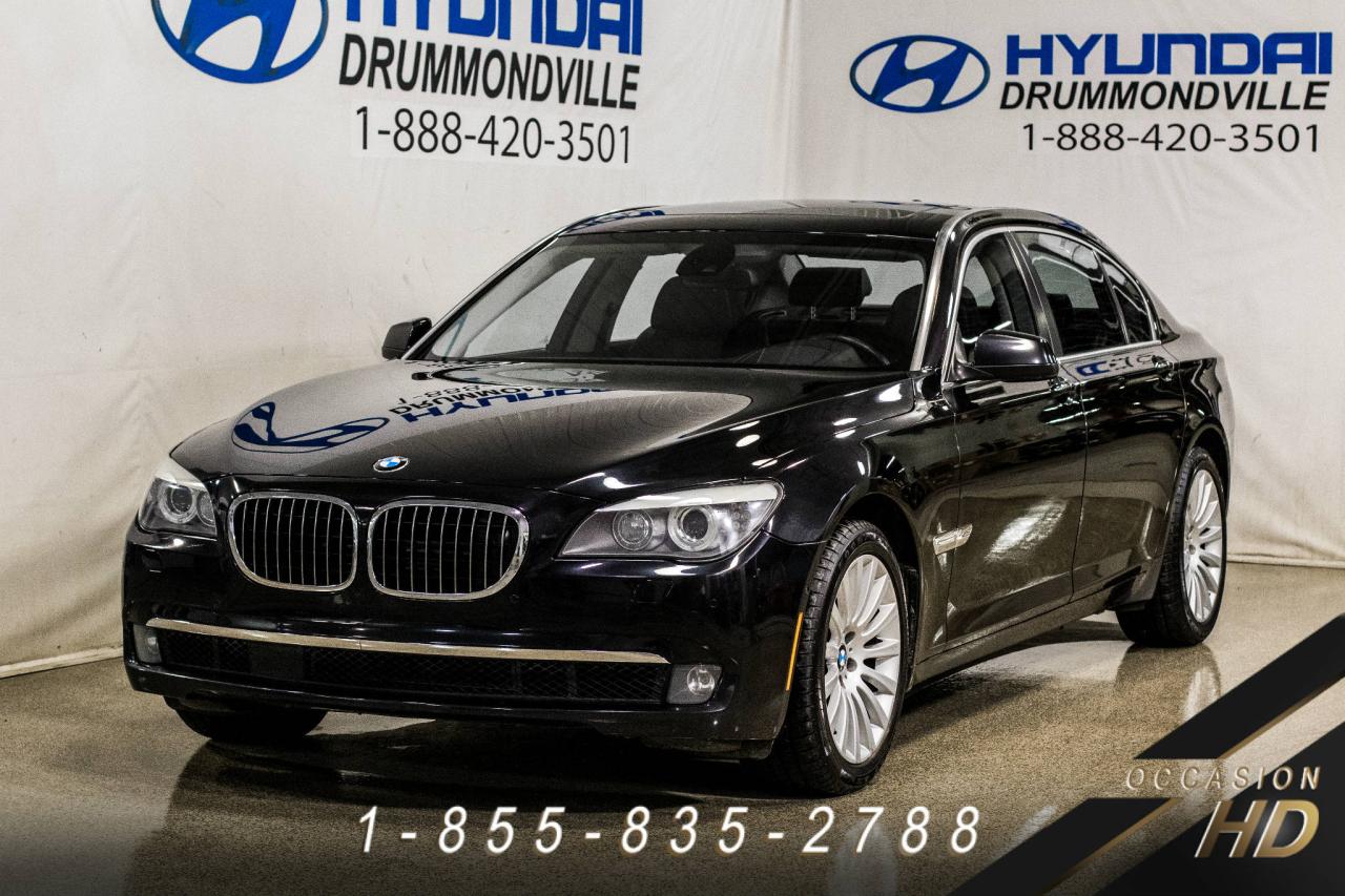 Used 2012 BMW 750 LUXURY + CERTIFIÉ + NIGHT VISION + CAMER for sale in Drummondville, QC