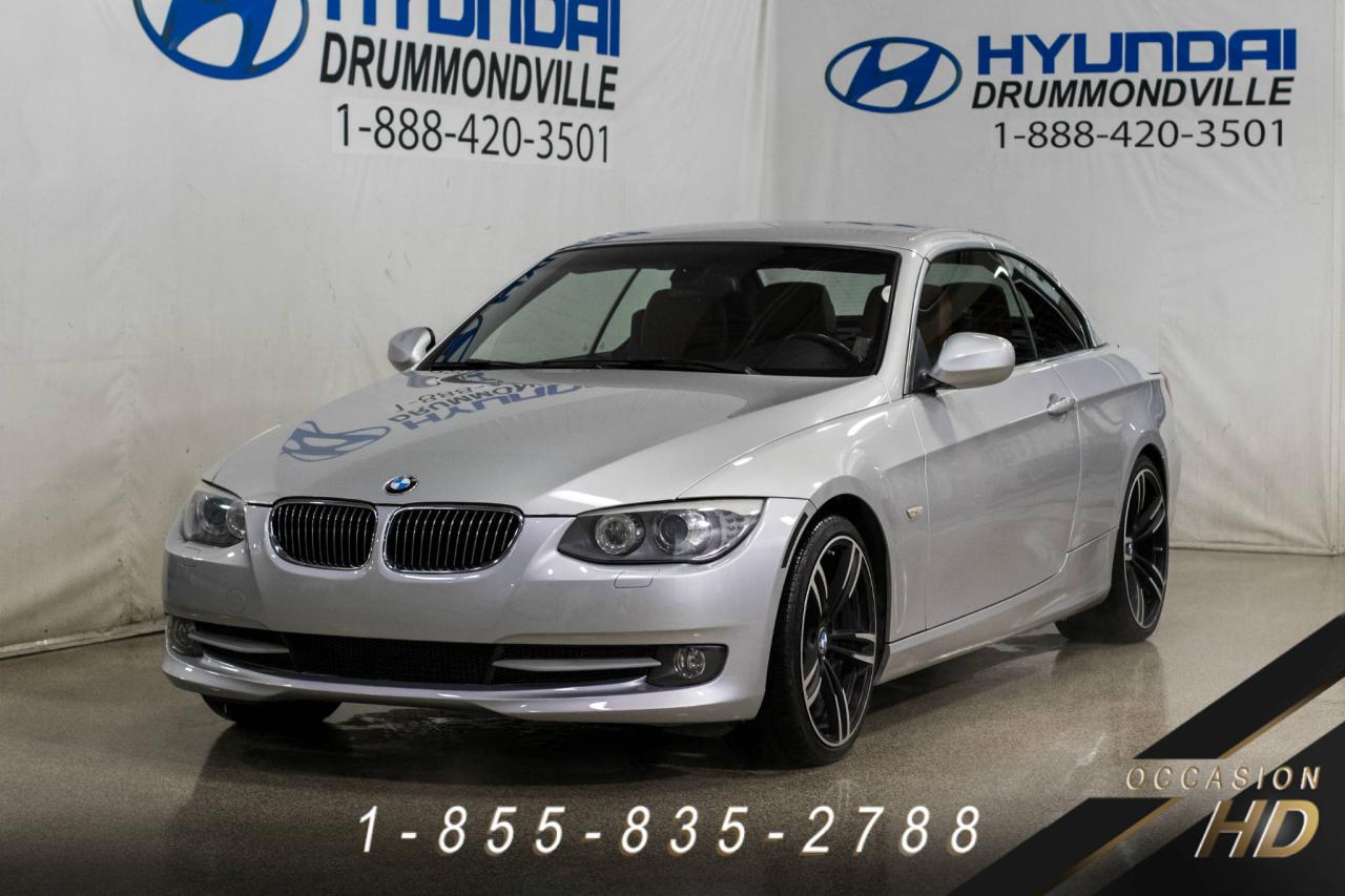 Used 2011 BMW 335 COUPE + CABRIOLET + PREMIUM + 19'' + CUI for sale in Drummondville, QC