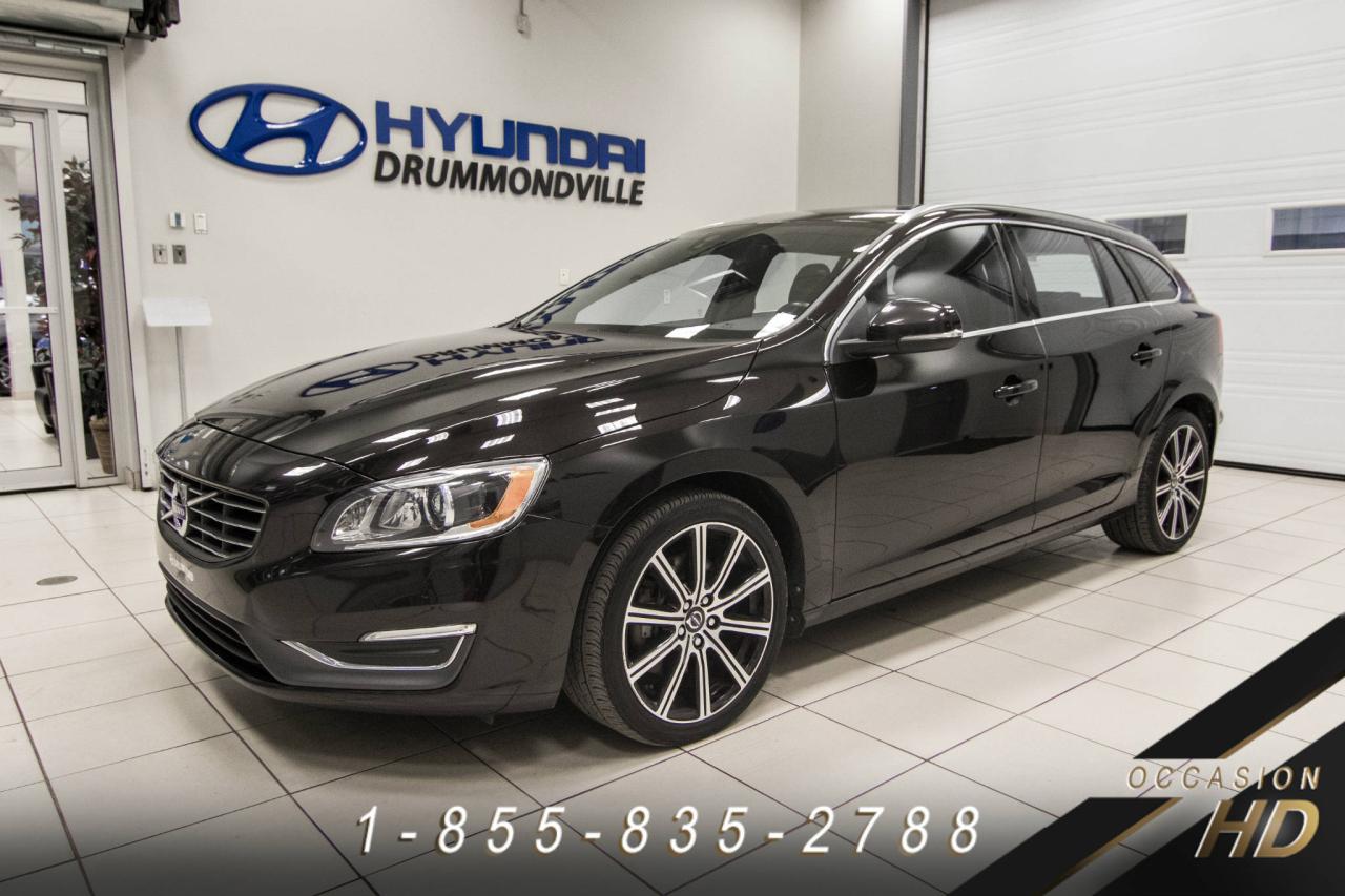 Used 2015 Volvo V60 T6 + AWD + TOIT + LA MOINS CHÈRE AU CANA for sale in Drummondville, QC