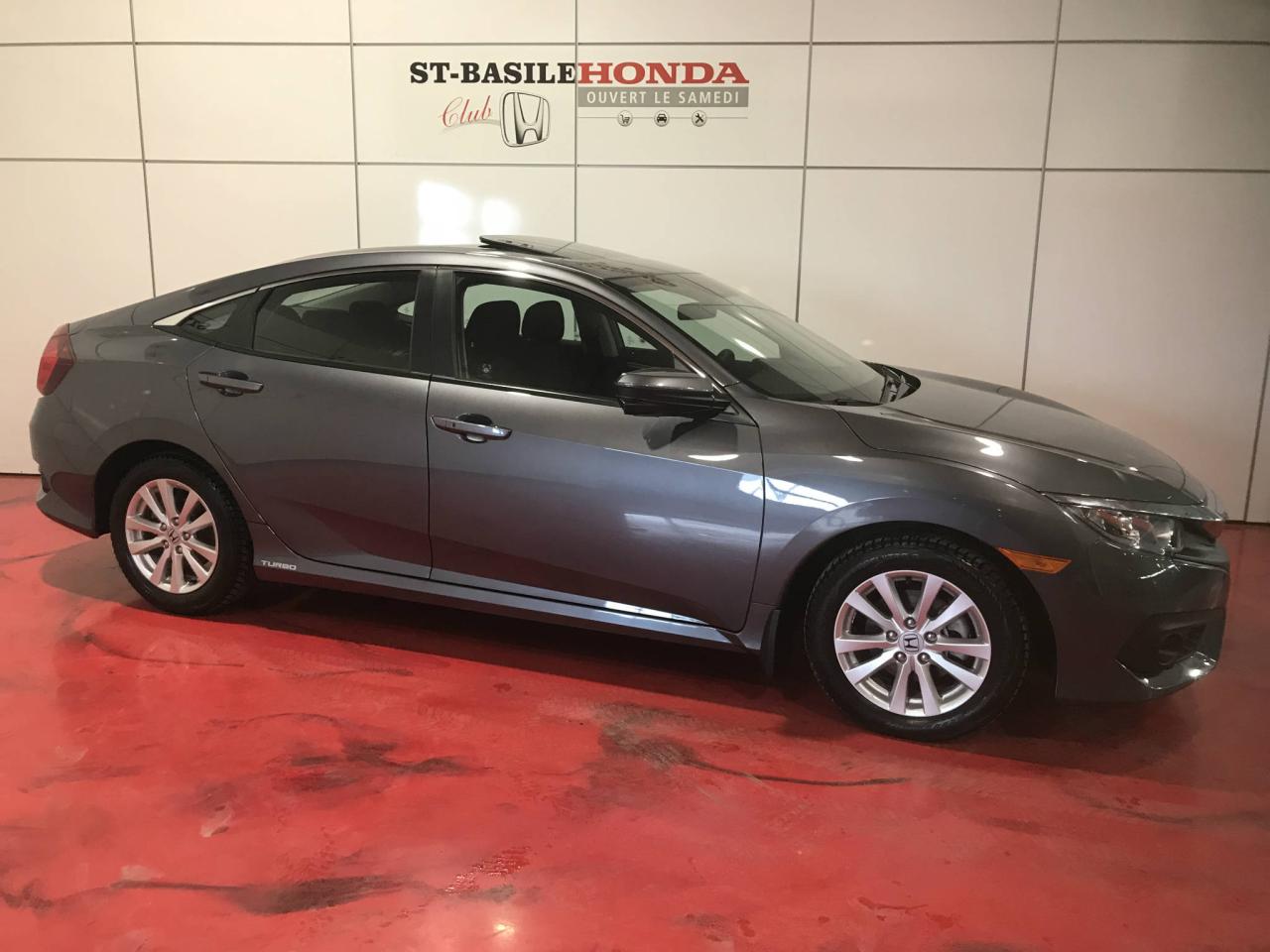 Used 2016 Honda Civic EX-T Automatique + Comme neuve + Toit ++ for sale in St-Basile-le-Grand, QC