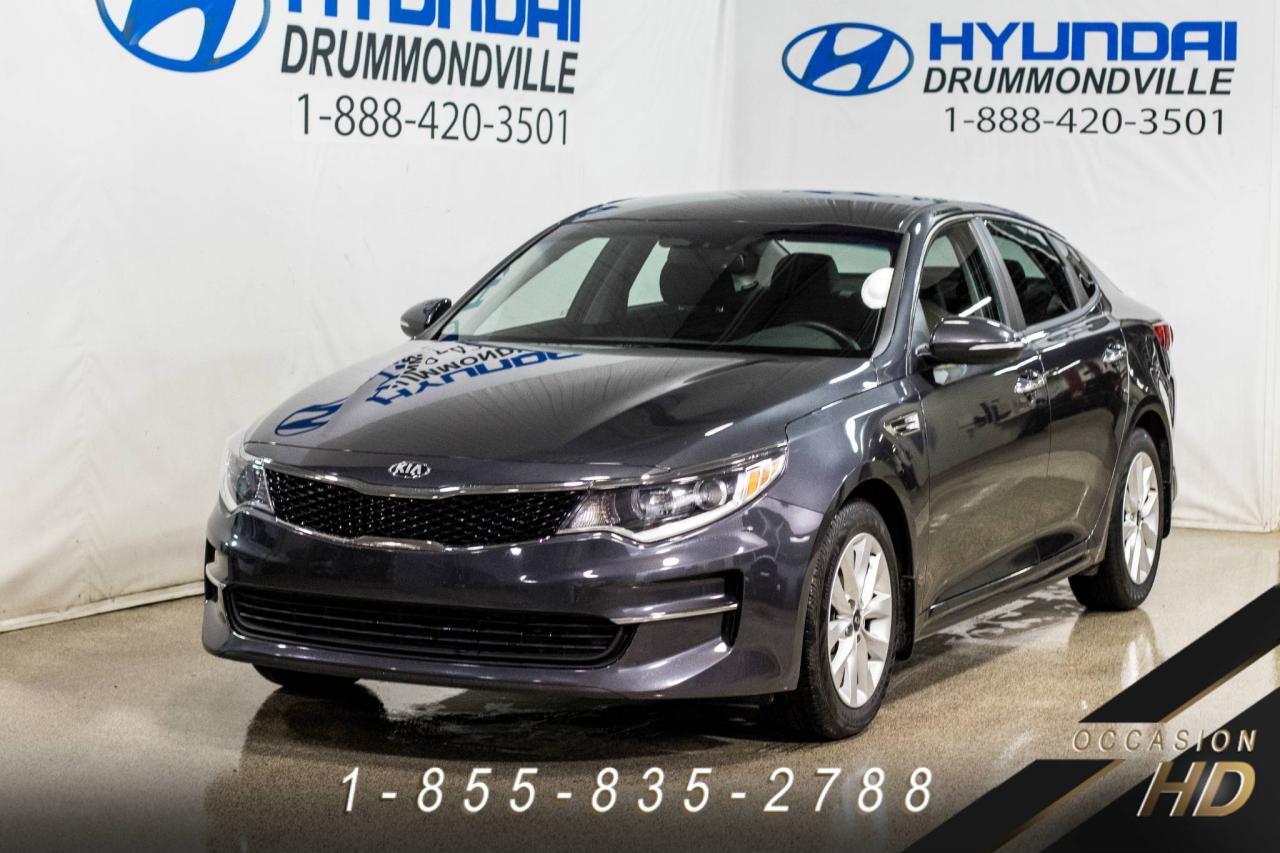 Used 2017 Kia Optima LX + CAMÉRA. SIEGES CHAUFF. + BLUETOOTH for sale in Drummondville, QC