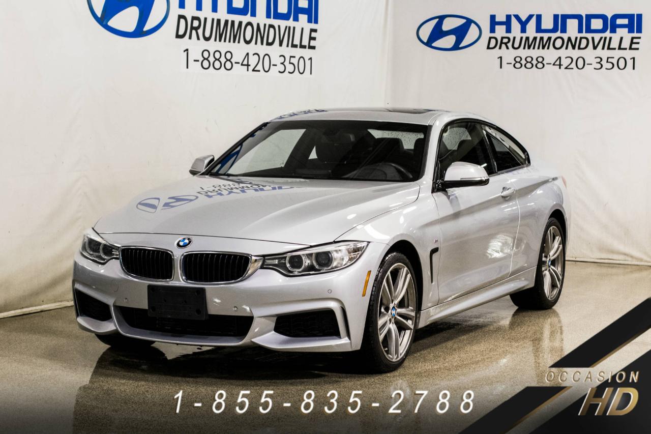 Used 2014 BMW 435i XDRIVE + M PACK + NAVI + TOIT + CAMERA + for sale in Drummondville, QC