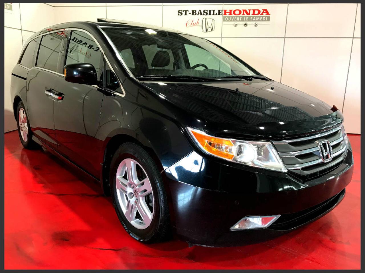 Used 2013 Honda Odyssey TOURING + NAVI + DVD for sale in St-Basile-le-Grand, QC