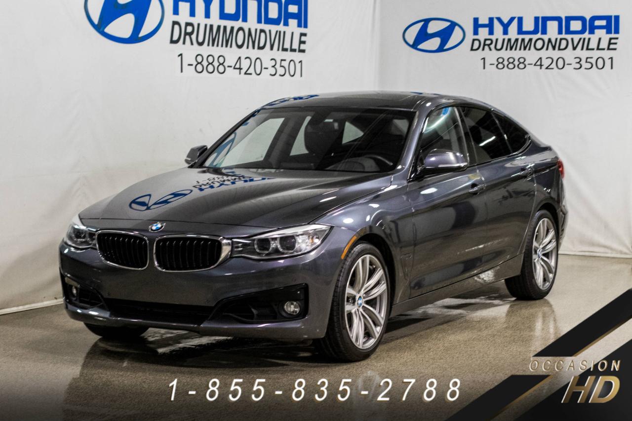 Used 2015 BMW 328i GT + XDRIVE + SPORTLINE + NAVI + PANO + for sale in Drummondville, QC