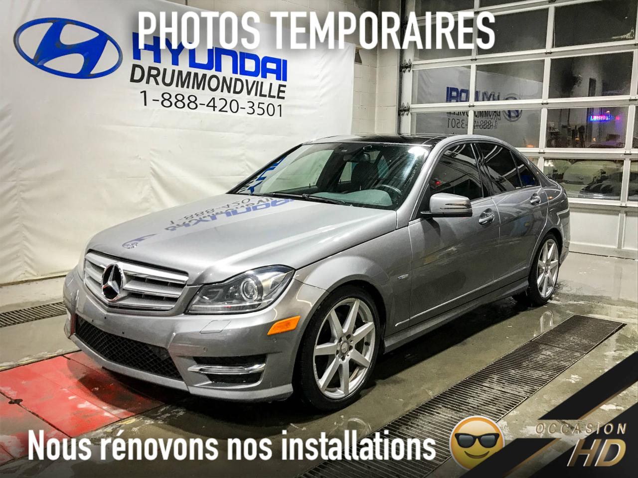 Used 2012 Mercedes-Benz C350 C350 + PREMIUM + NAVI + PANO + 18'' + WO for sale in Drummondville, QC