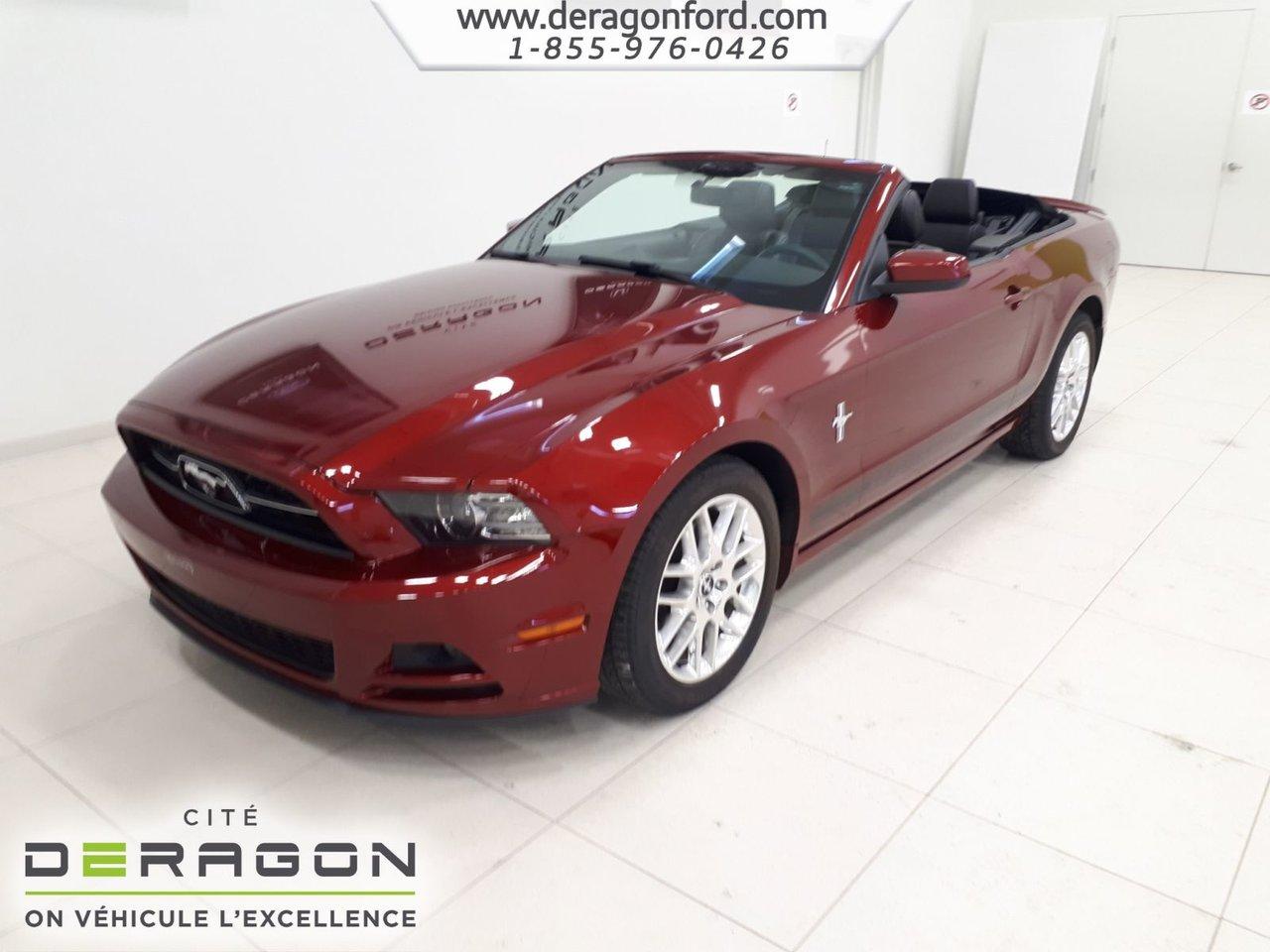 Used 2014 Ford Mustang CONVERTIBLE V6 for sale in Cowansville, QC