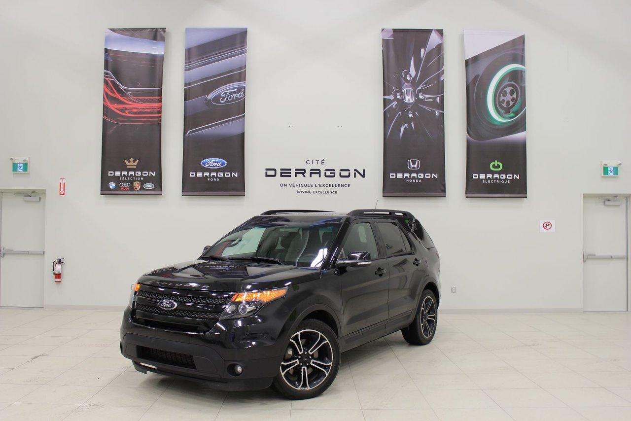 Used 2015 Ford Explorer Sport + 365hp + Toit for sale in Cowansville, QC