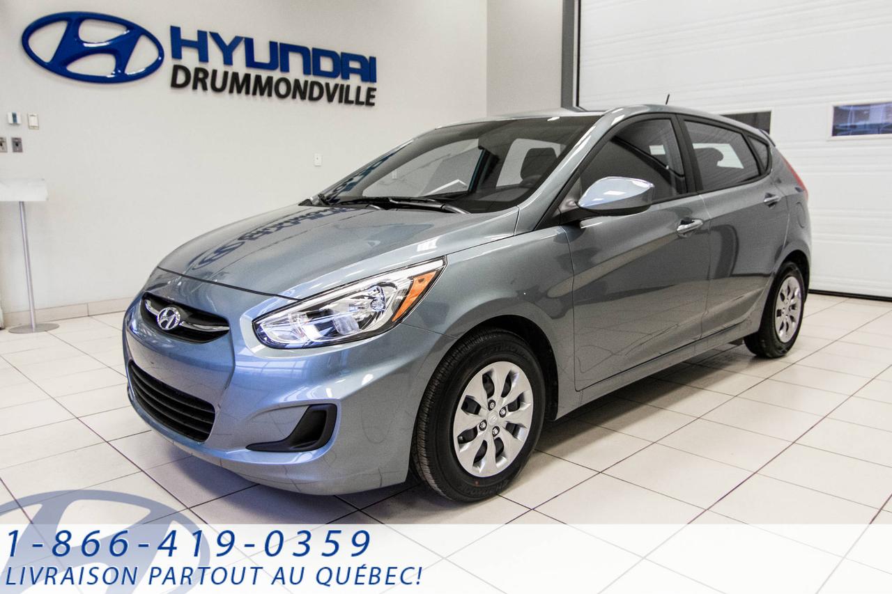 <a href=https://www.hyundaidrummondville.com/occasion/Hyundai-Accent-2017.html>https://www.hyundaidrummondville.com/occasion/Hyundai-Accent-2017.html</a>

HYUNDAI ACCENT LE 2017
+ AIR CLIMATISÉ
+ DEMARREUR À DISTANCE
+ AUTOMATIQUE 6 VITESSES
+ COMMANDES AUDIO AU VOLANT
+ BLUETOOTH
+ 6 COUSSINS GONFLABLES
+ GARANTIE COMPLÈTE 5 ANS /100 000 KM
 + ASSISTANCE ROUTIÈRE 5 ANS / KM ILLIMITÉ 
+ IDÉAL COMME PREMIÈRE VOITURE
+TRÈS ÉCONOMIQUE 

VENEZ DÈS AUJOURDHUI POUR EN FAIRE LESSAI ROUTIER !! POUR PRENDRE RENDEZ-VOUS OU POUR OBTENIR PLUS DE DÉTAILS, VOUS POUVEZ COMMUNIQUER FELIX SANS FRAIS AU : 1-866-419-0359, VIA MESSAGERIE TEXTE OU APPEL AU 819-461-6141 EN TOUT TEMPS MÊME LES SOIRS ET LES FINS DE SEMAINE !! 

1ERE, 2E ET 3E CHANCE AU CRÉDIT!! AUCUN CAS REFUSÉ!! NOUS REPRENONS TOUS VOS ÉCHANGES, MOTO - VTT - BATEAU - ROULOTTE - MOTORISÉ - AVION - QUADRIPORTEUR!!!