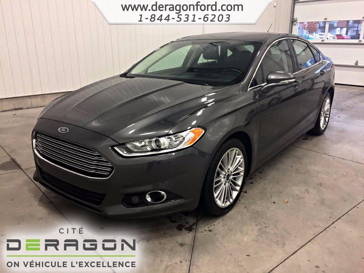 Used 2015 Ford Fusion Se + Awd + Cuir for sale in Cowansville, QC