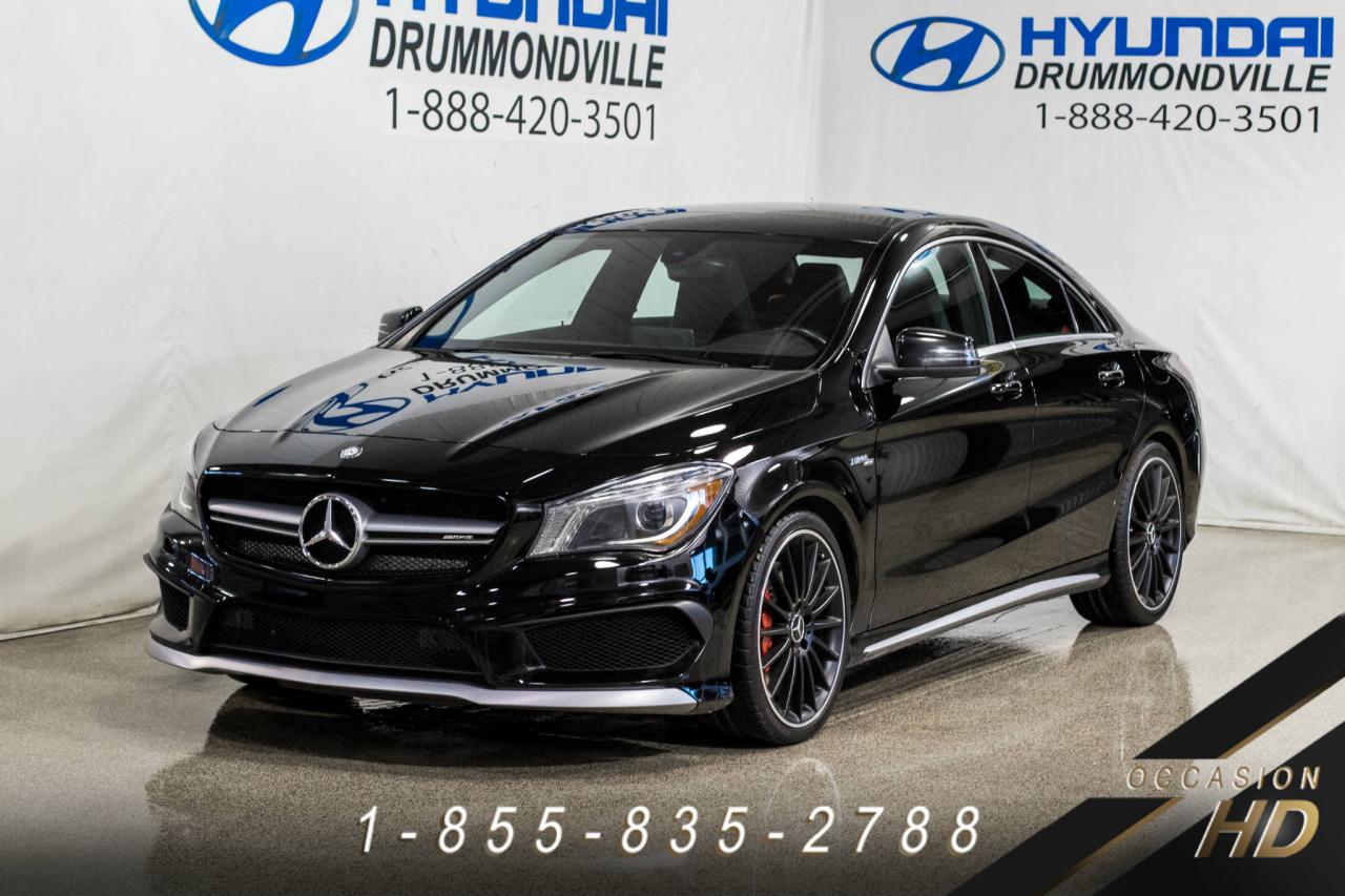 Used 2015 Mercedes-Benz CLA45 NAVI + PANO + CAMÉRA + AMG DRIVES PACKS for sale in Drummondville, QC
